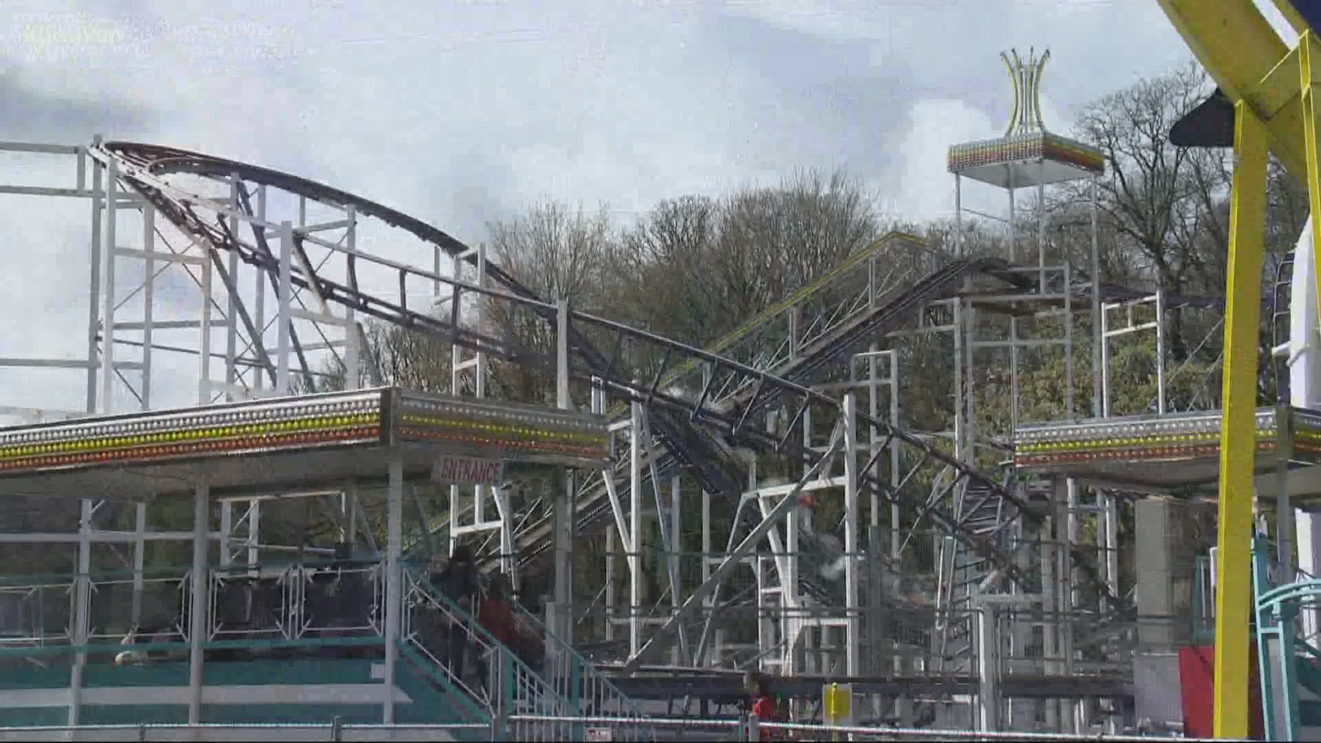 There’s a new thrill ride at Oaks Park. Chad DeHart gives us a look at The Atmosphere.