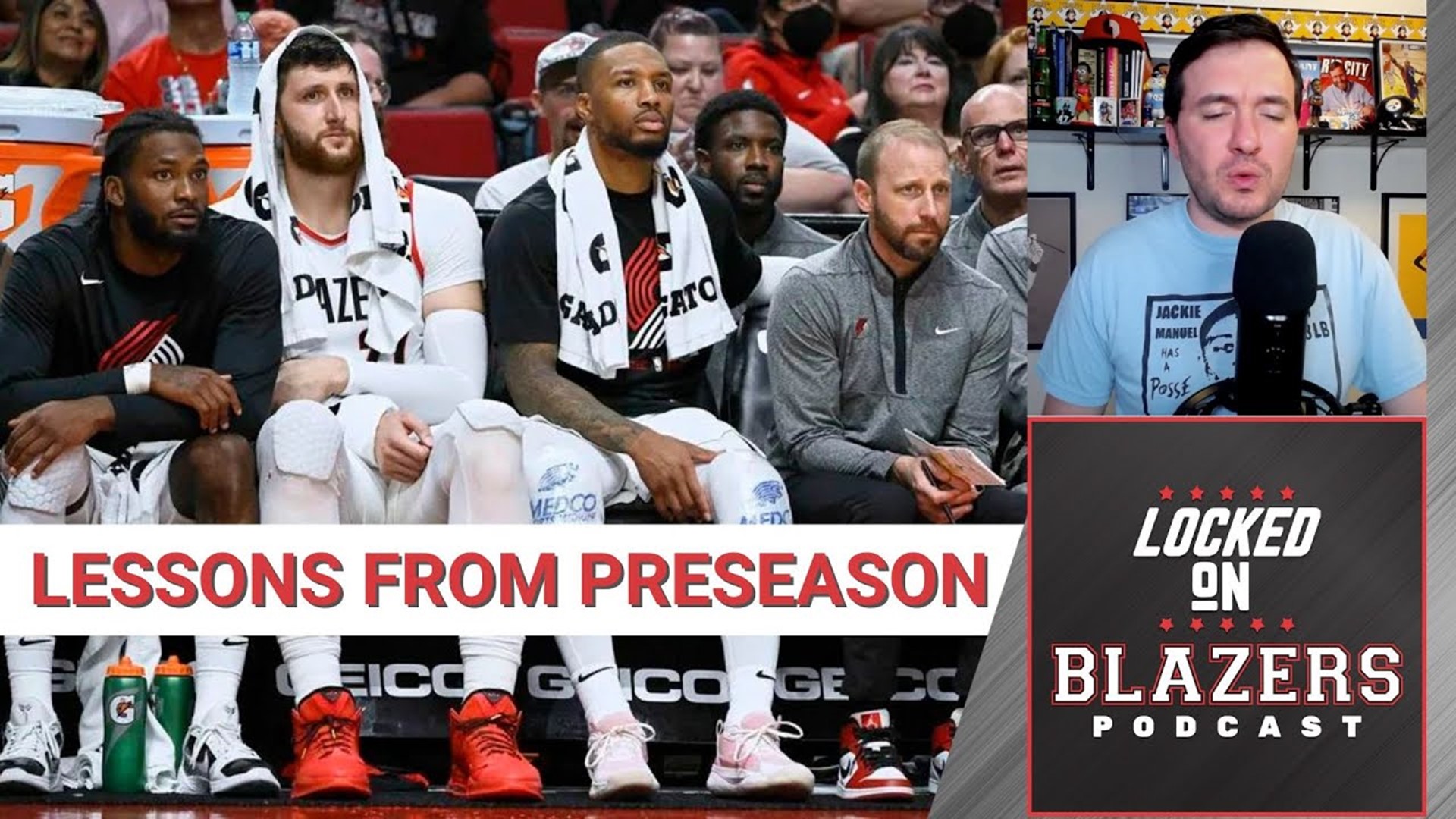 Rookie Shaedon Sharpe has to be in the rotation from first game of the season. That's one of the lessons learned from the Trail Blazers' four preseason games.