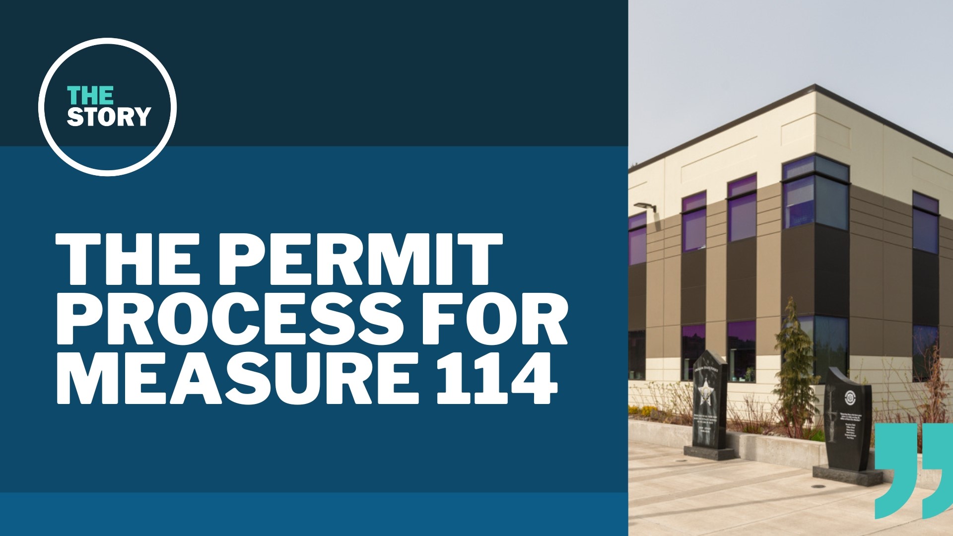 Though Measure 114 is currently blocked, law enforcement agencies have needed to be ready to take applications when and if it goes into effect.
