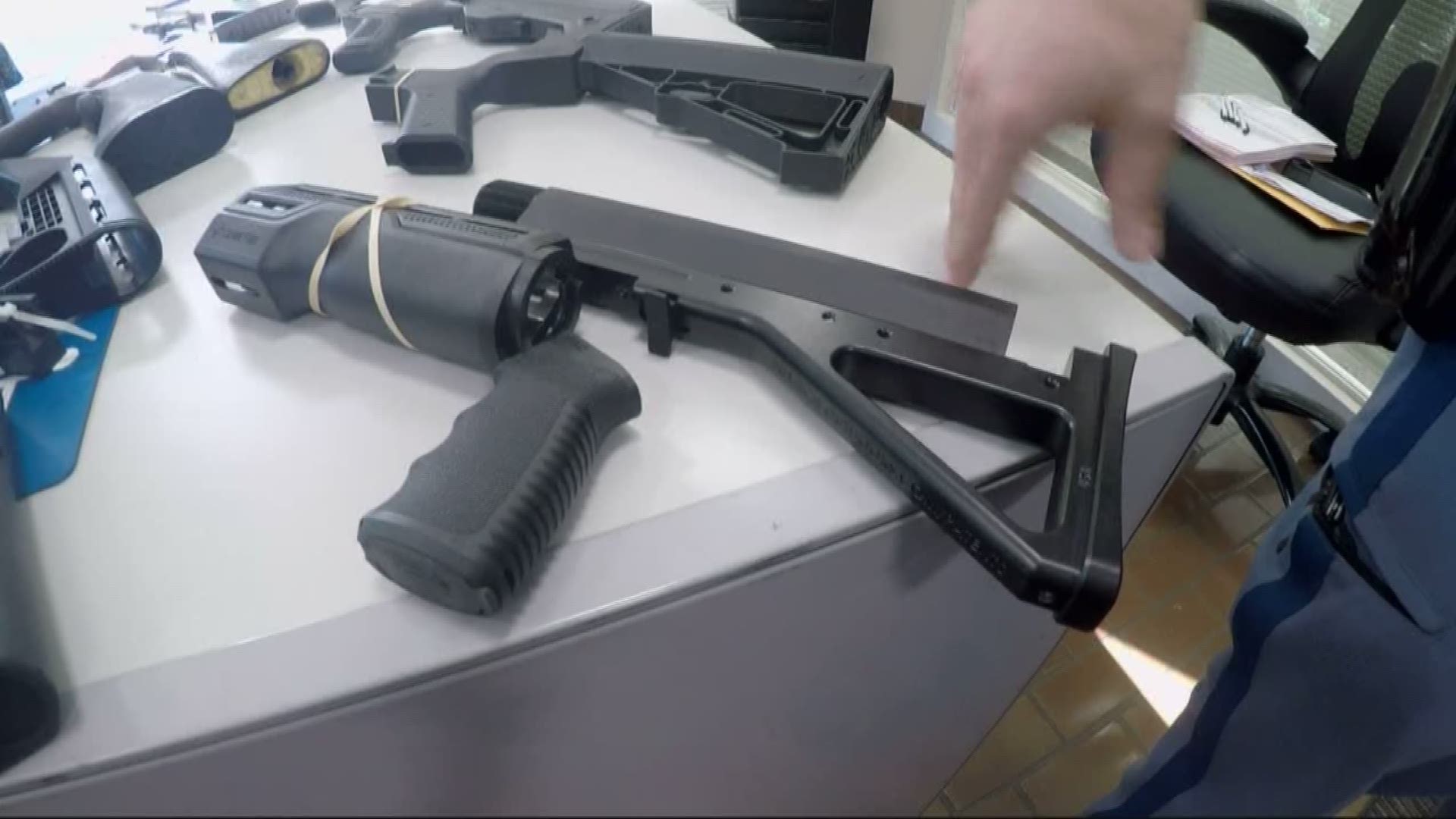 The Washington State Patrol has received hundreds of bump stocks as the state’s buy-back program continues.