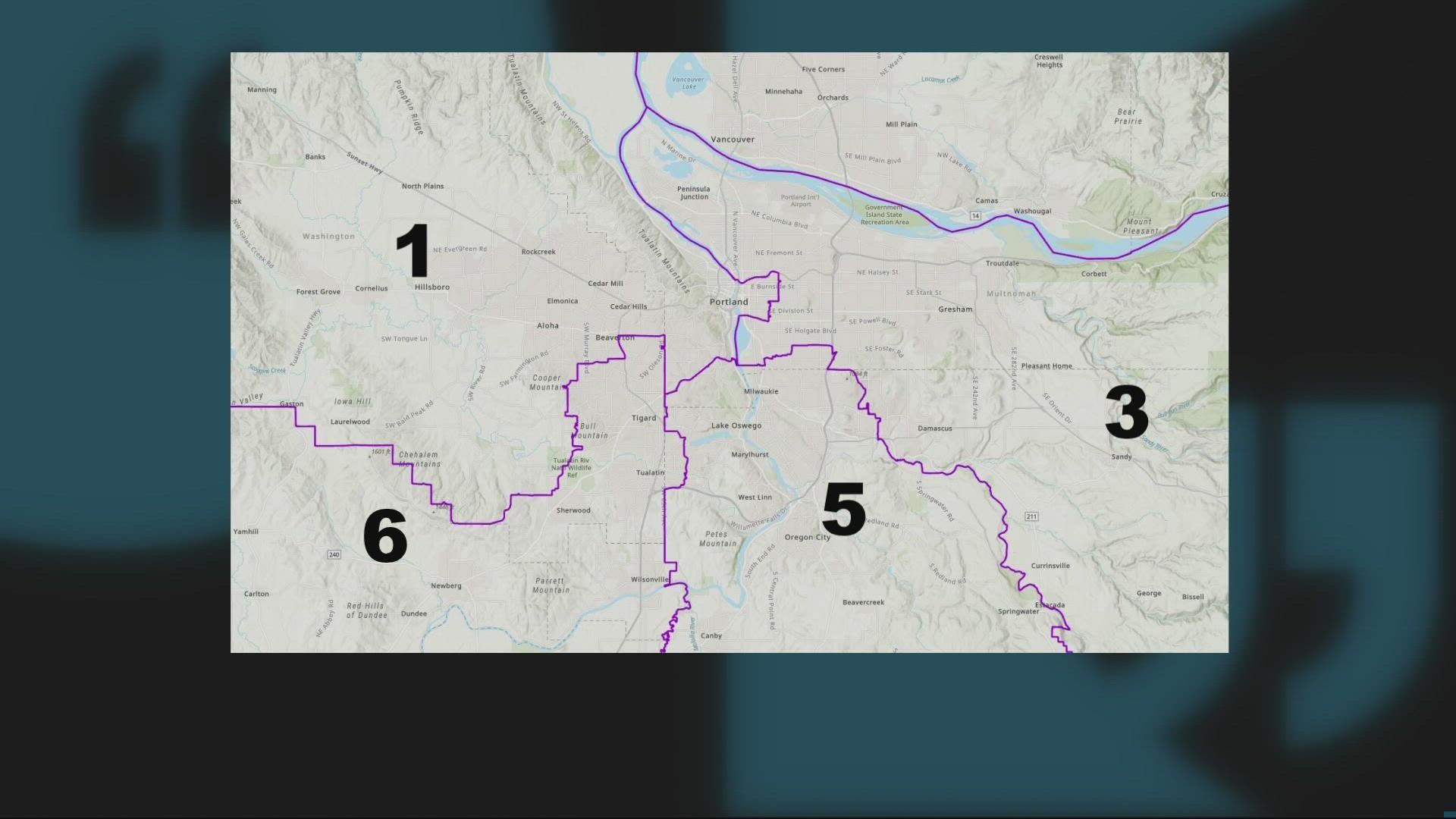 With the new redistricting plans in Oregon, some people may have a new representative.