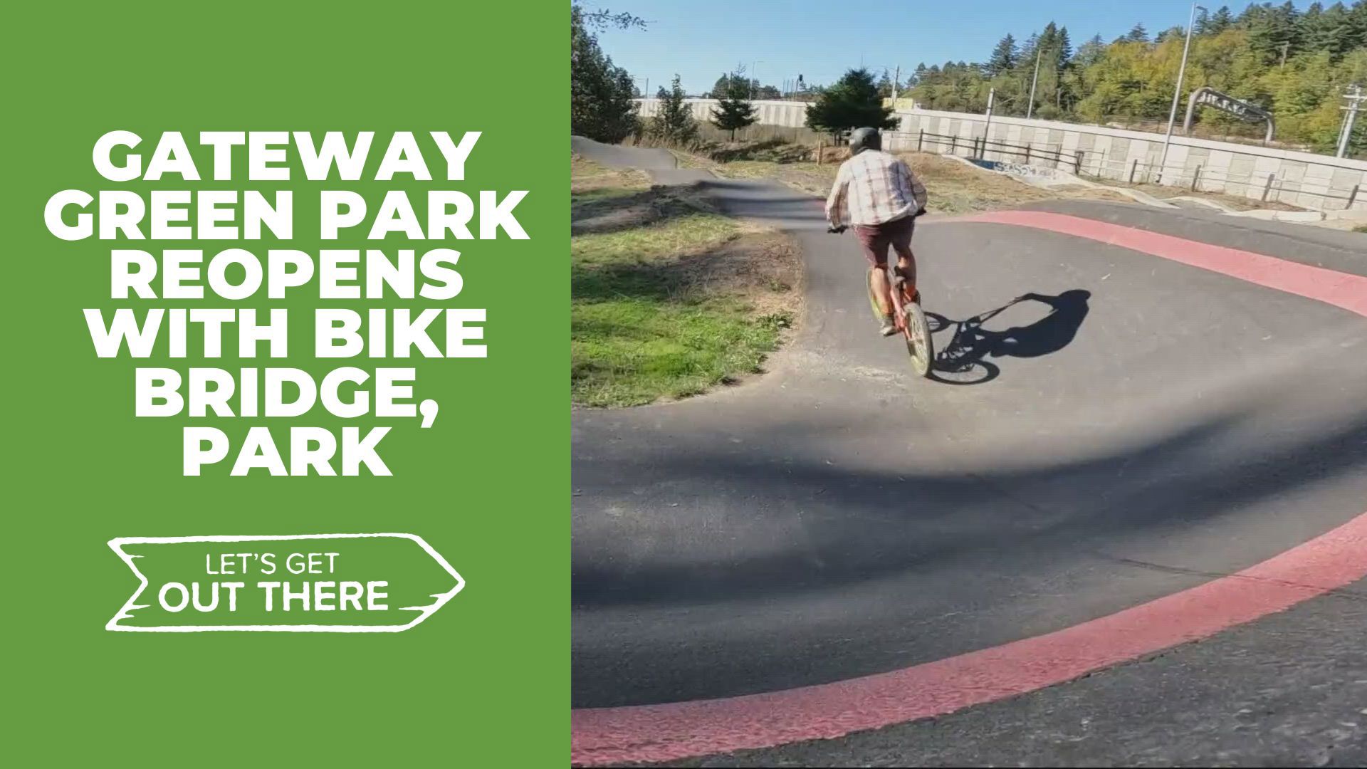 Nestled between the gridlock of interstates 84 and 205 in Portland is a true bike-focused space of 25 acres that's recently celebrated a grand reopening.