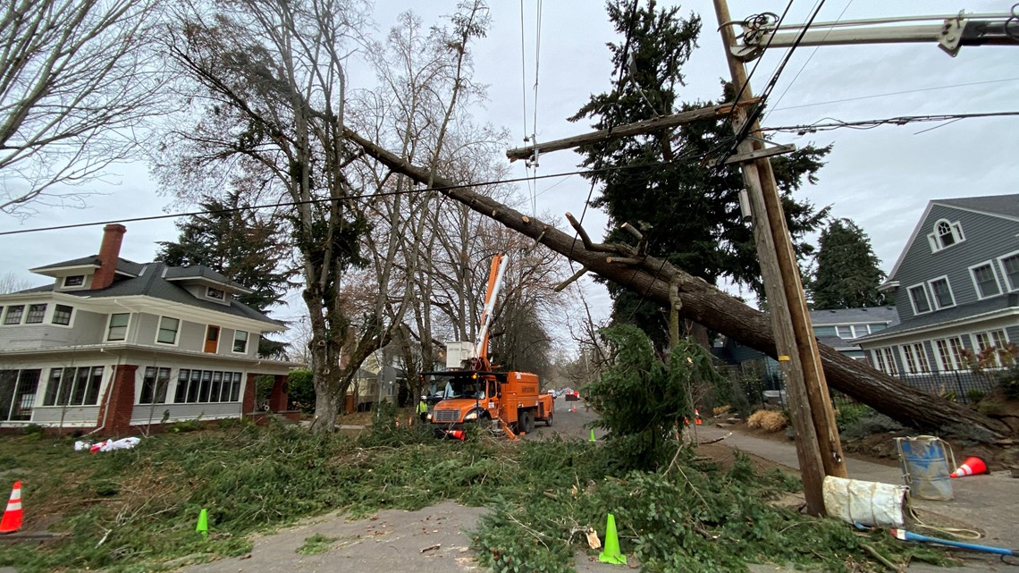 Oregon storm damage leads to spike in insurance claims