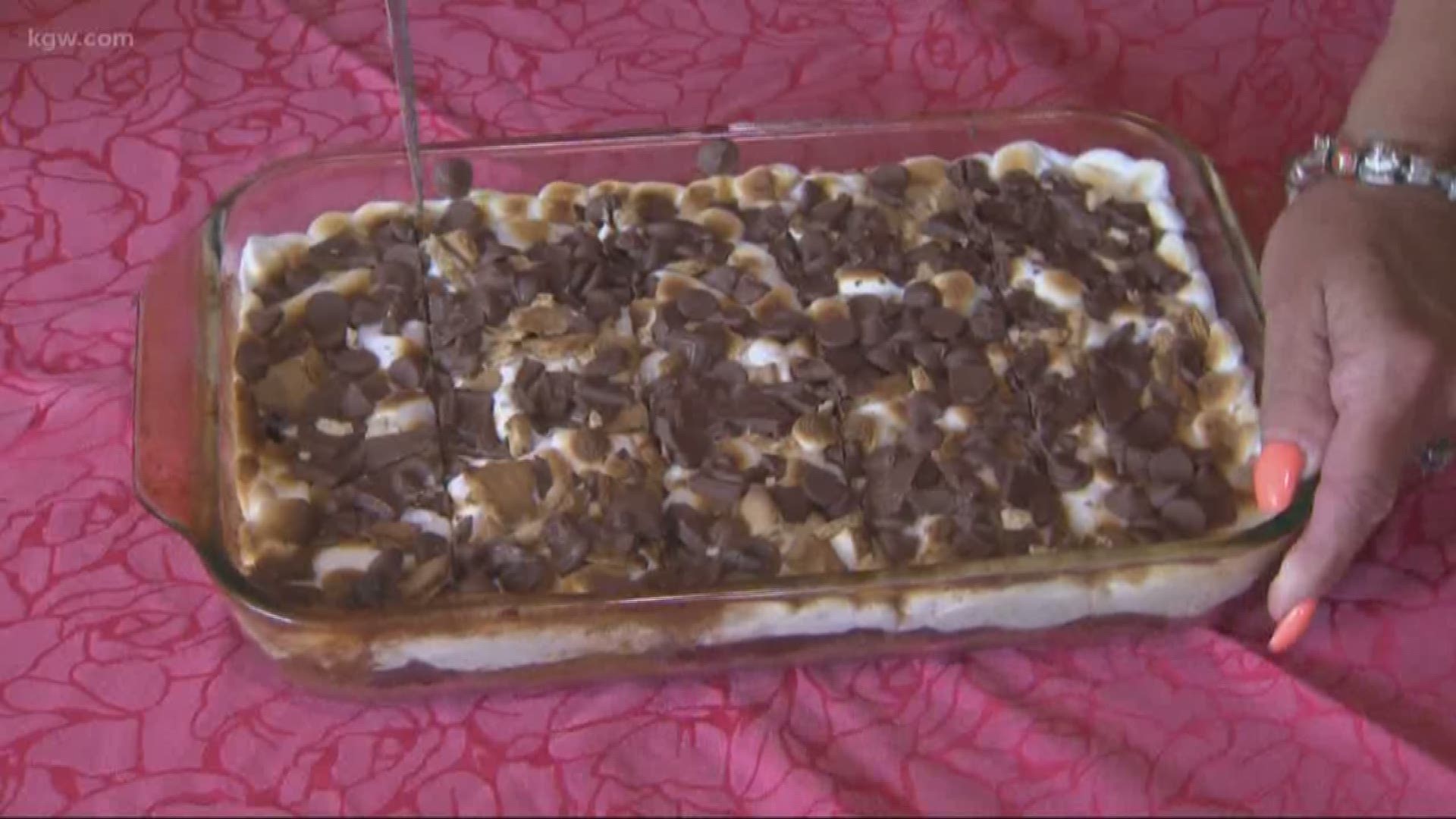Drew Carney's favorite summer recipes:  Angie's S'mores Bars