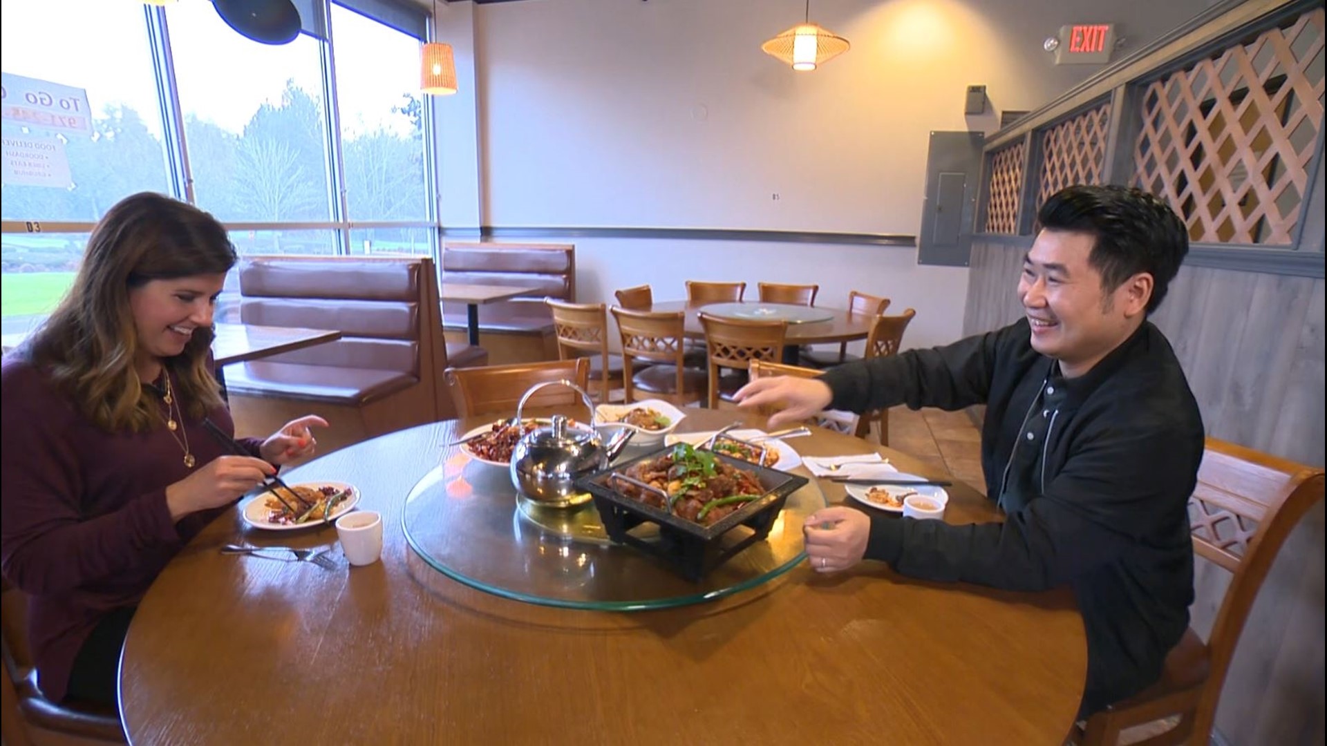 Daniel Chen owns Szechuan Garden in Beaverton. He moved from China 13 years ago and hopes the Winter Olympics in Beijing inspire people to try more Chinese dishes.
