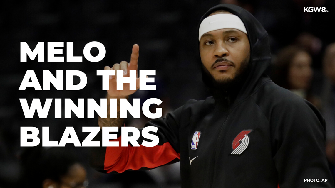 Melo re-signs with Blazers on reported 1-year deal