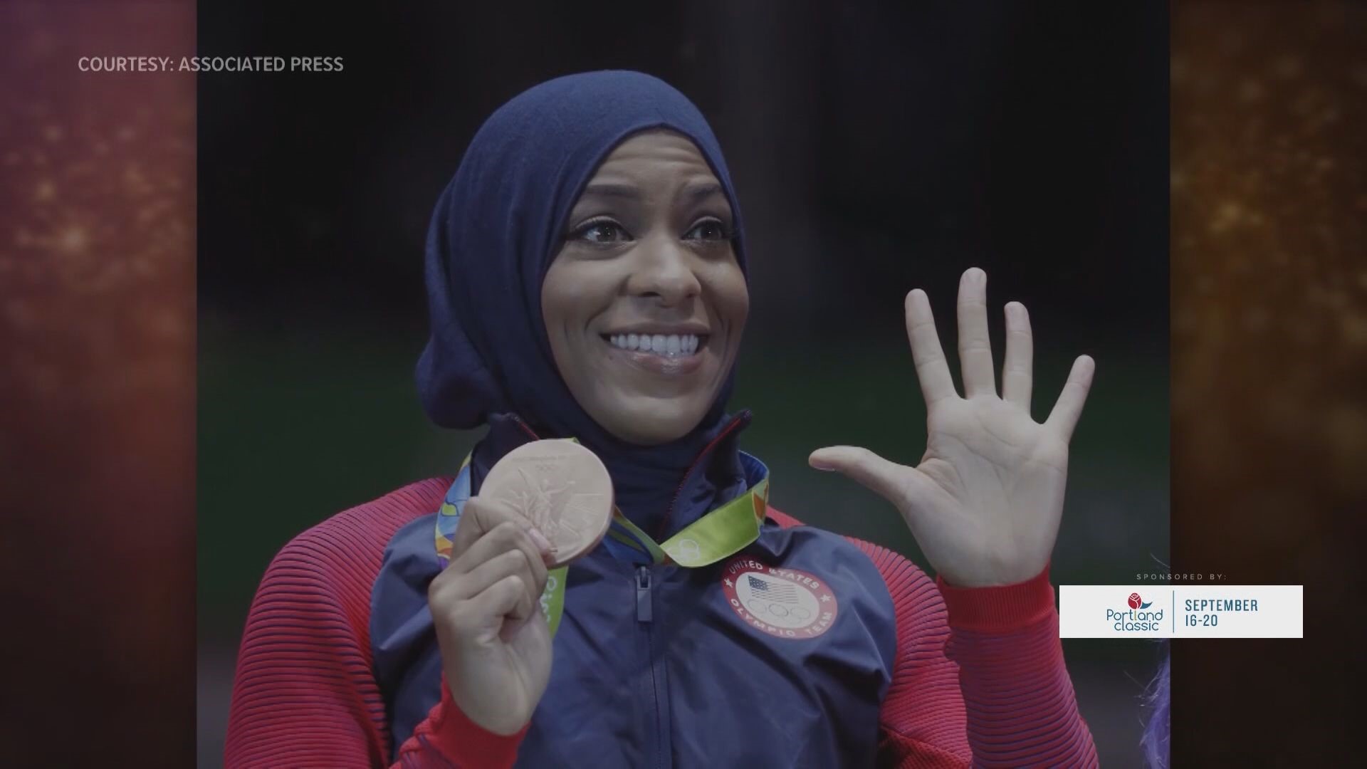 The duke graduate won bronze in Rio 2016 and became the first U.S. athlete to wear a hijab at the games.