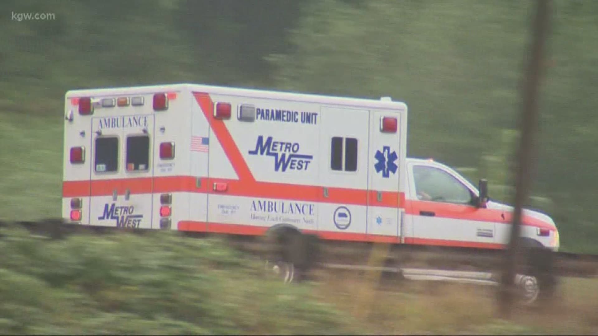 Two Washington County sheriff's deputies were shot Thursday afternoon in a remote stretch near Hagg Lake.  Andrew Cooper, a supervisor with Metro West ambulance, said his crews didn't think twice about responding. "We do it because we love what we do and we want to help everyone."