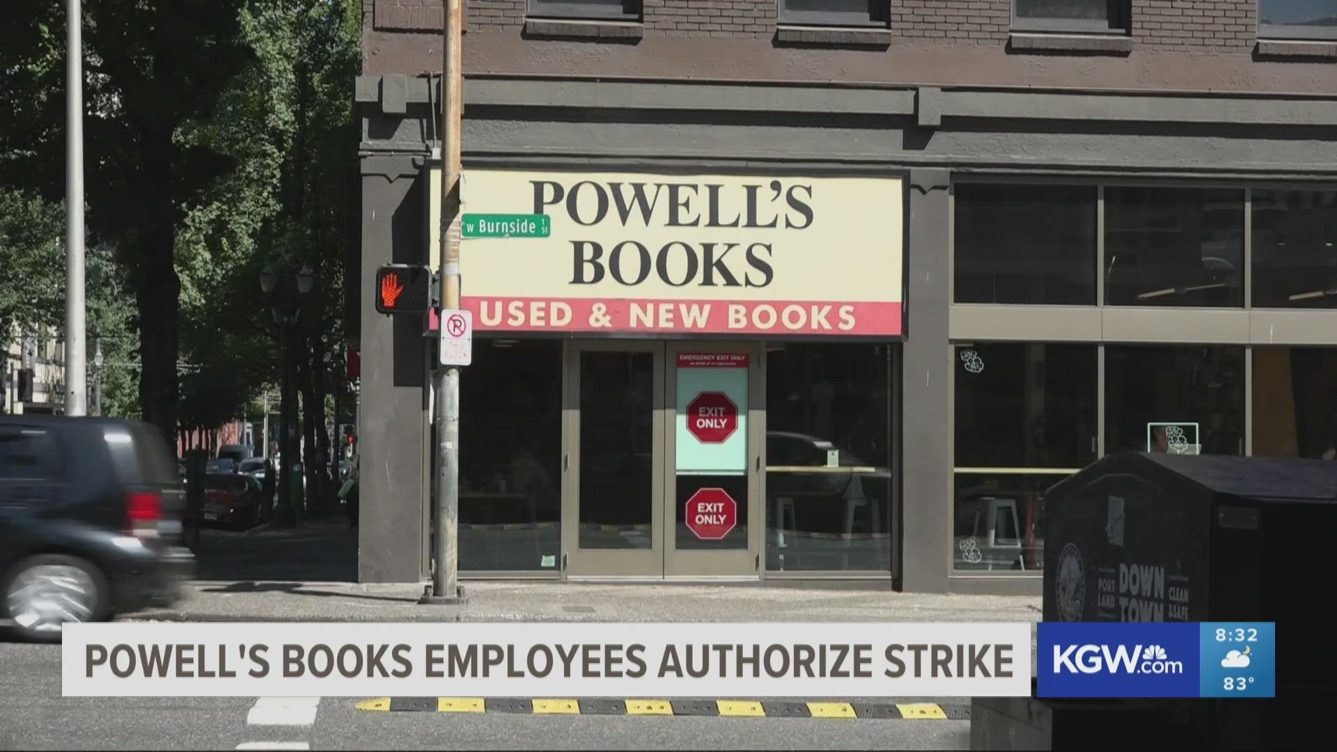 I work at Powell's Books in Portland, Oregon. Please sign our