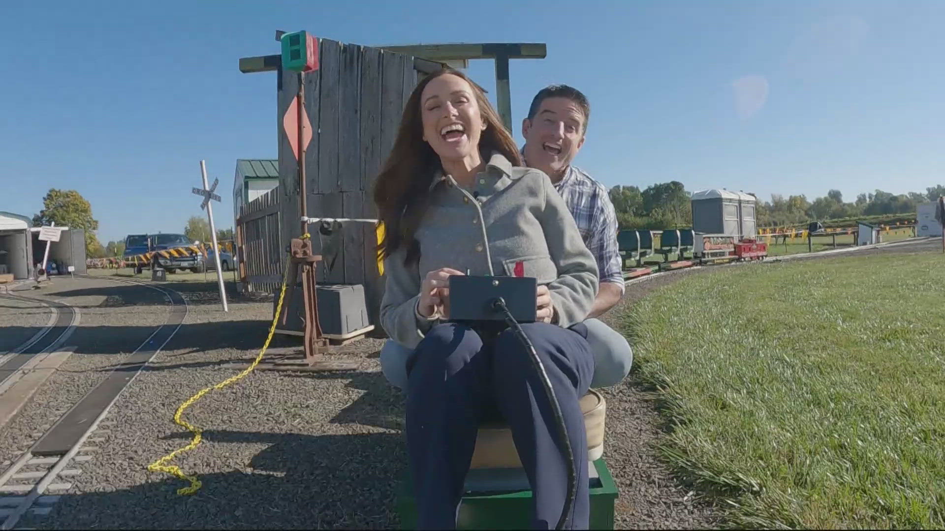 Drew Carney and Chynna Greene spent the day in Dayton. They checked out KGW viewers' favorite spots, including an olive oil mill and a farm with a pumpkin canon.