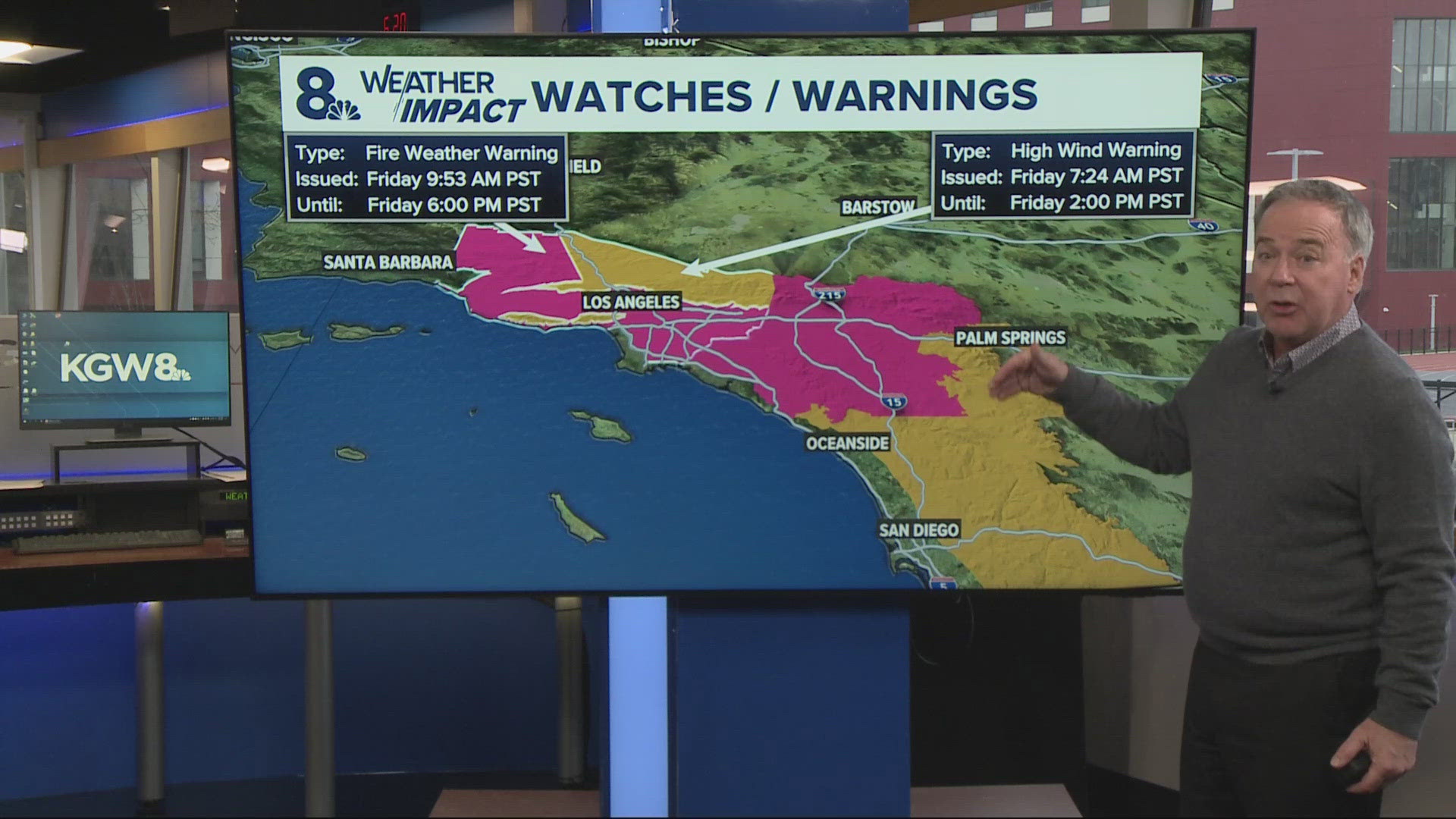 California firefighters get break from winds | kgw.com