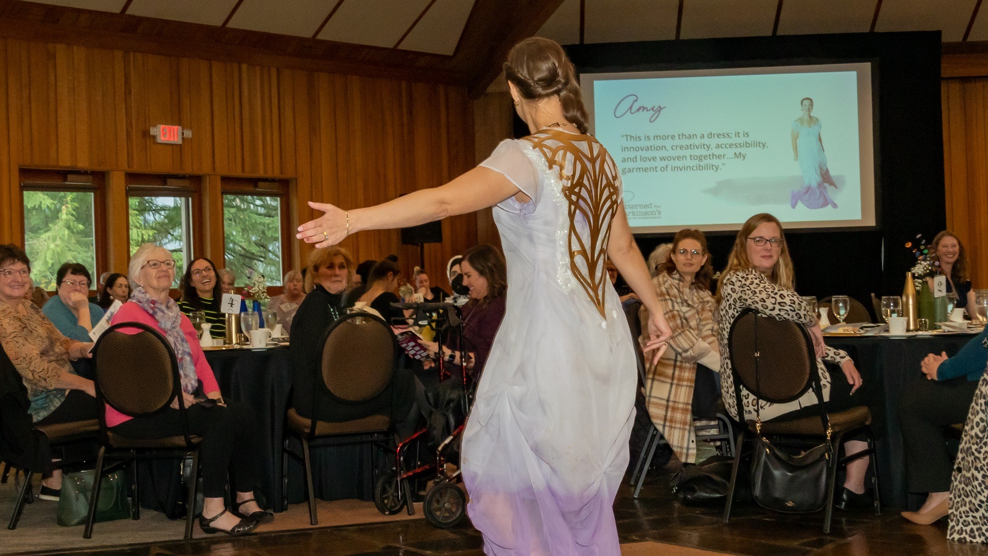 Nonprofit Parkinson's Resources of Oregon hosted an adaptive fashion show that showcased shoes, clothing and accessories for people with movement disorders.