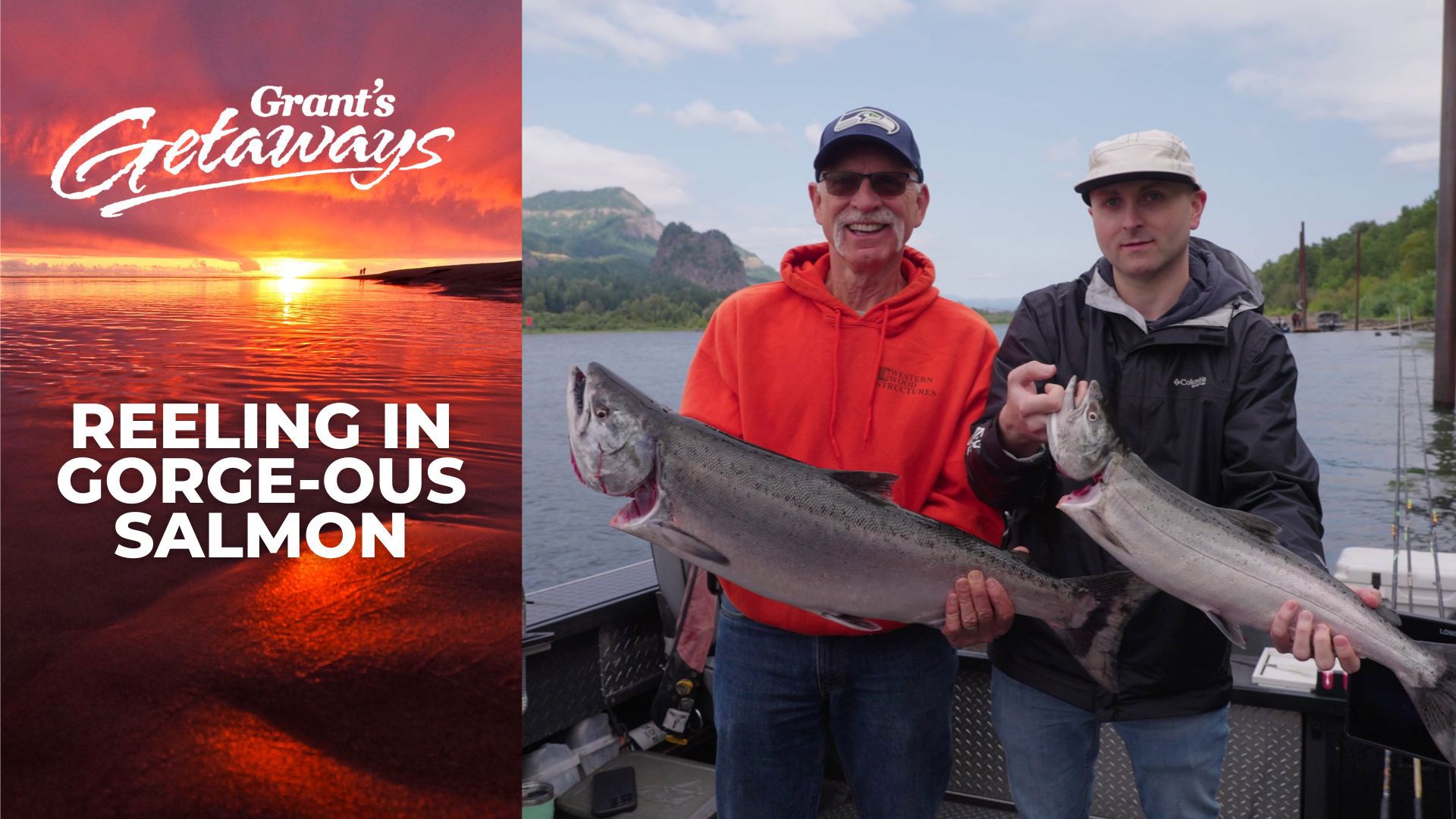 A group of Portland-area anglers traveled to cast their lines at the gorge, teeming with thousands of Chinook salmon in the summer season.