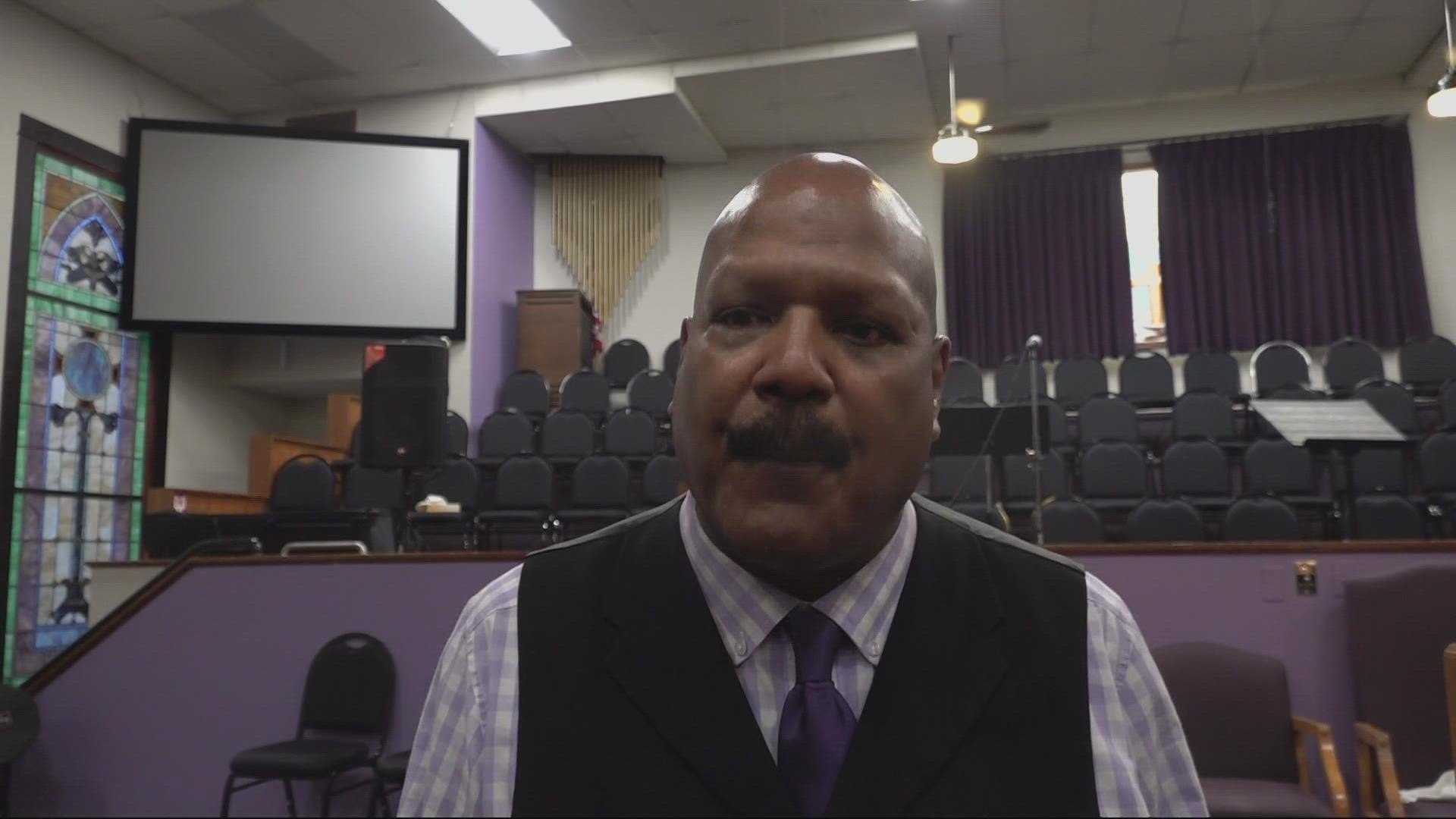 The historic Vancouver Avenue First Baptist Church held a service in celebration of MLK and his legacy.