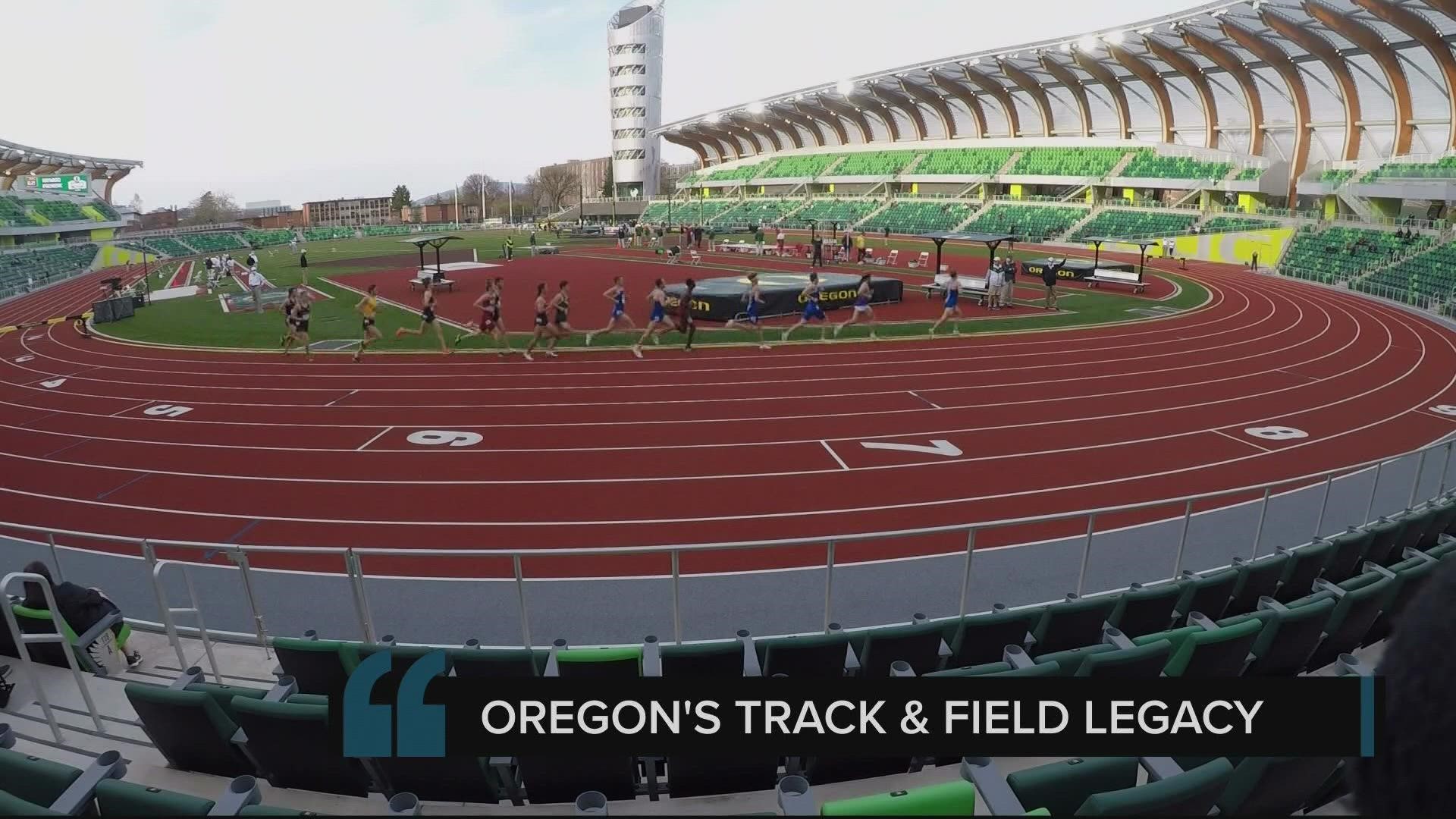 Oregon is the place to be for elite track and field athletes. Devon Haskins looked into the history of the sport and its special connection to the state.