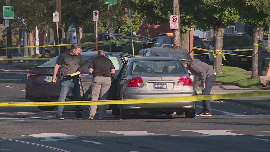 Update on the multiple crime scenes across Portland's Lloyd District