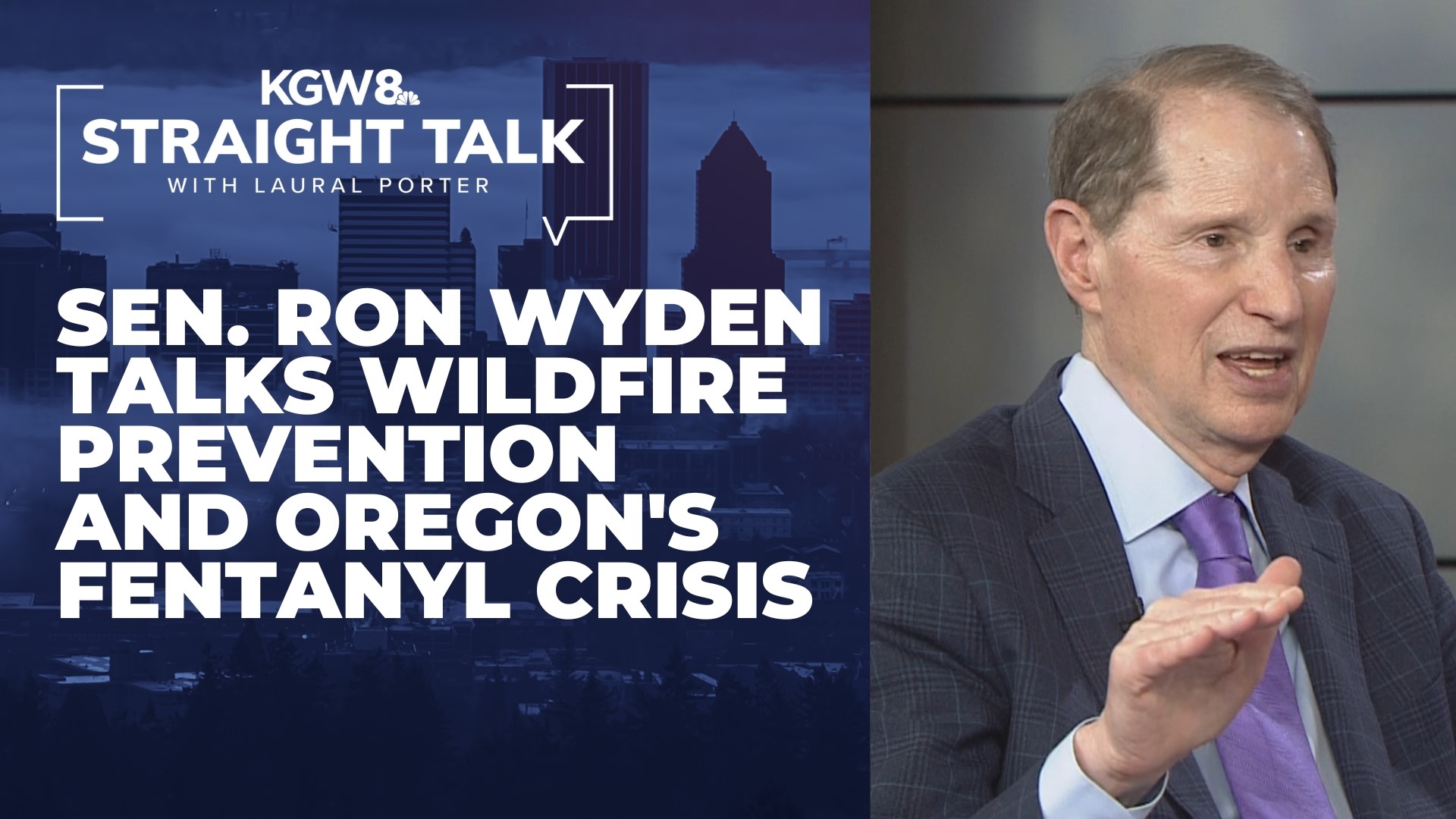 Sen. Wyden also discussed the campaign to bring a WNBA team to Portland and the future of the Portland Trail Blazers.