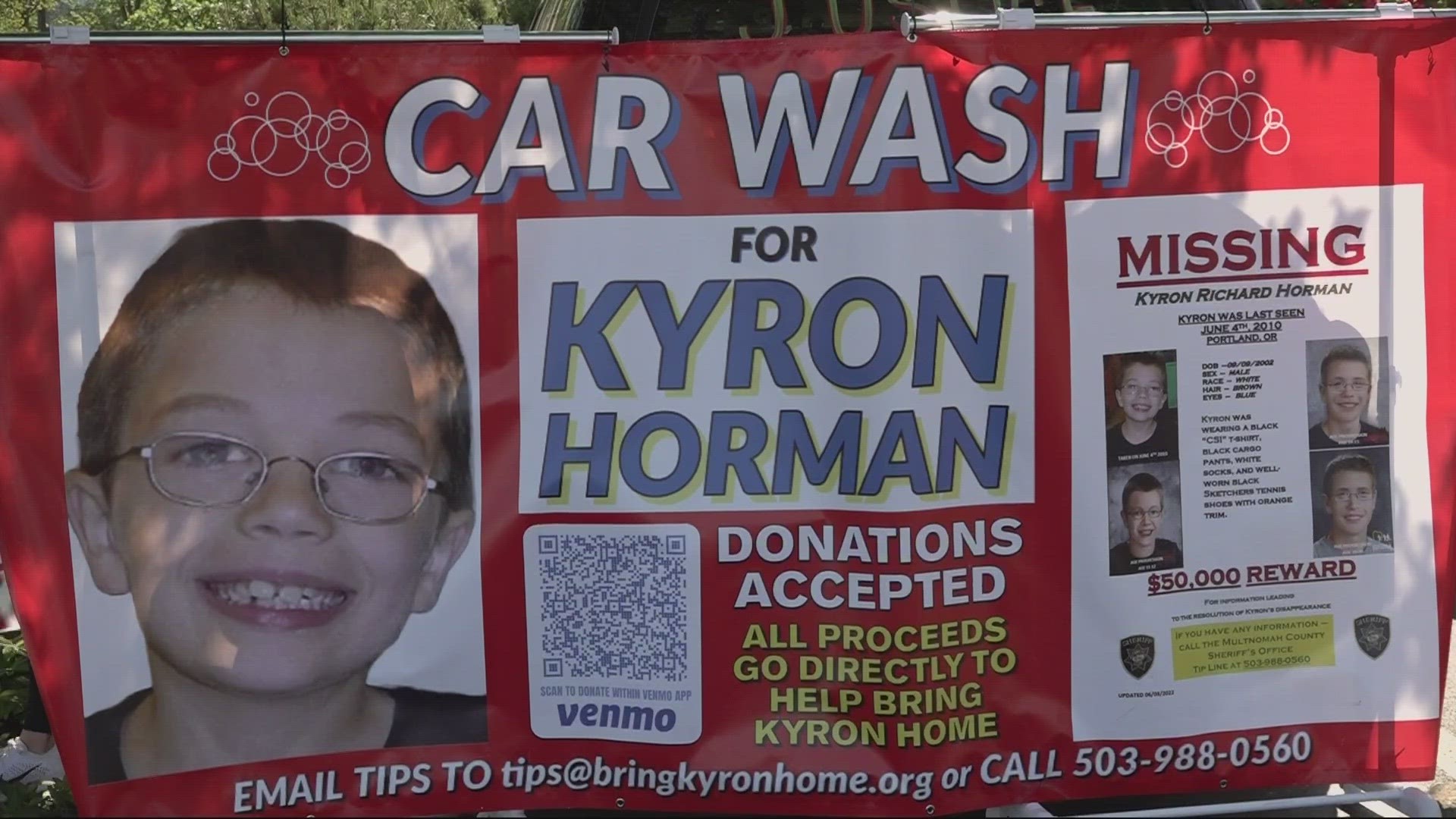 Sunday marks 13 years since Kyron Horman disappeared from Skyline School in Northwest Portland. He was in the second grade.