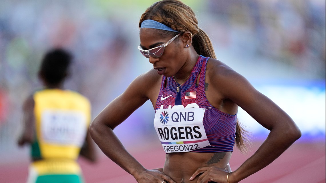 Raevyn Rogers places 6th in 800-meter final at World Athletics Championships