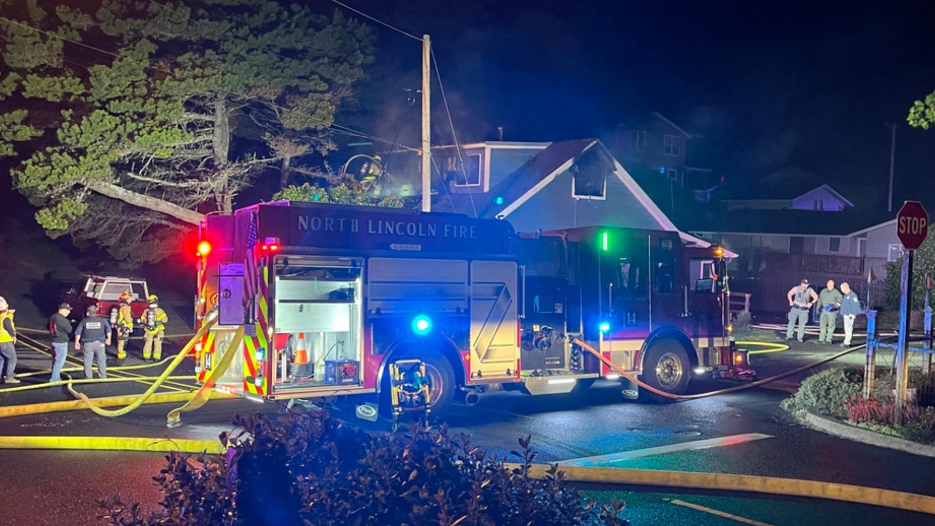 Police shoot, kill man barricaded in Lincoln City home | kgw.com