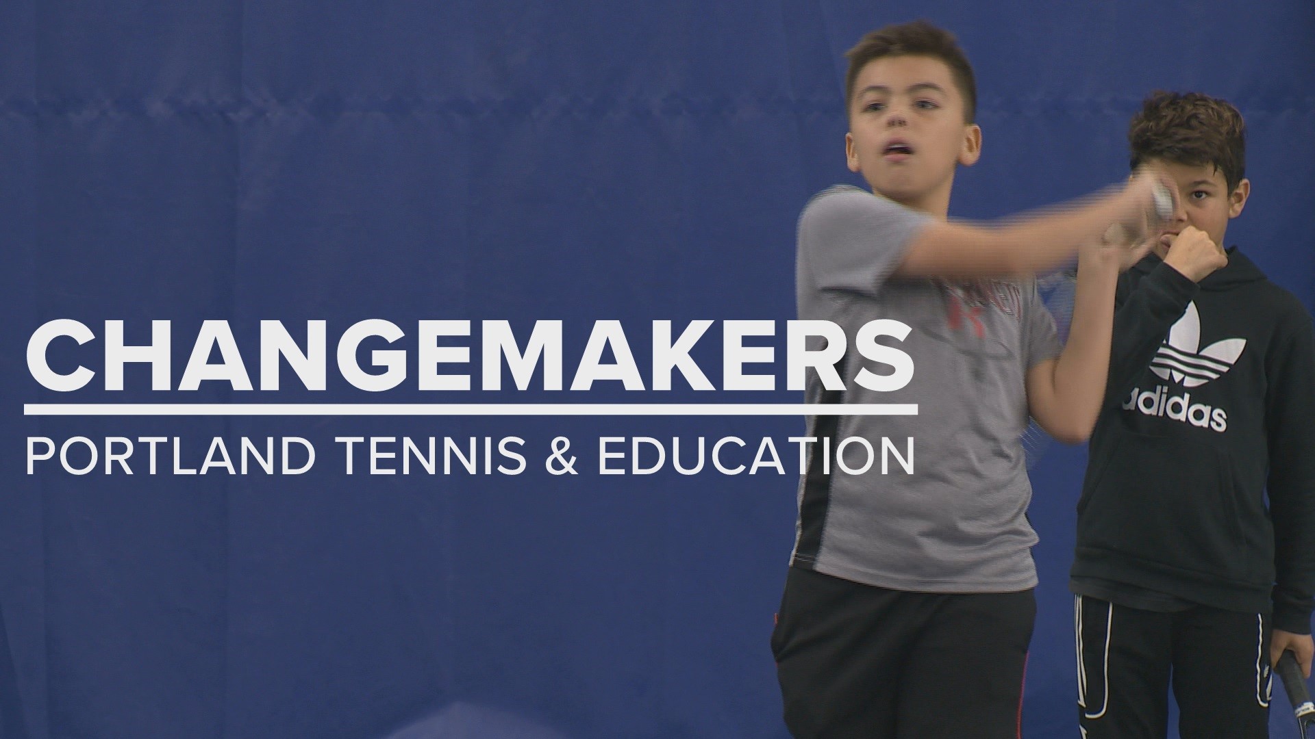 The nonprofit serves up tennis and educational support to kids who otherwise might never pick up a racket.