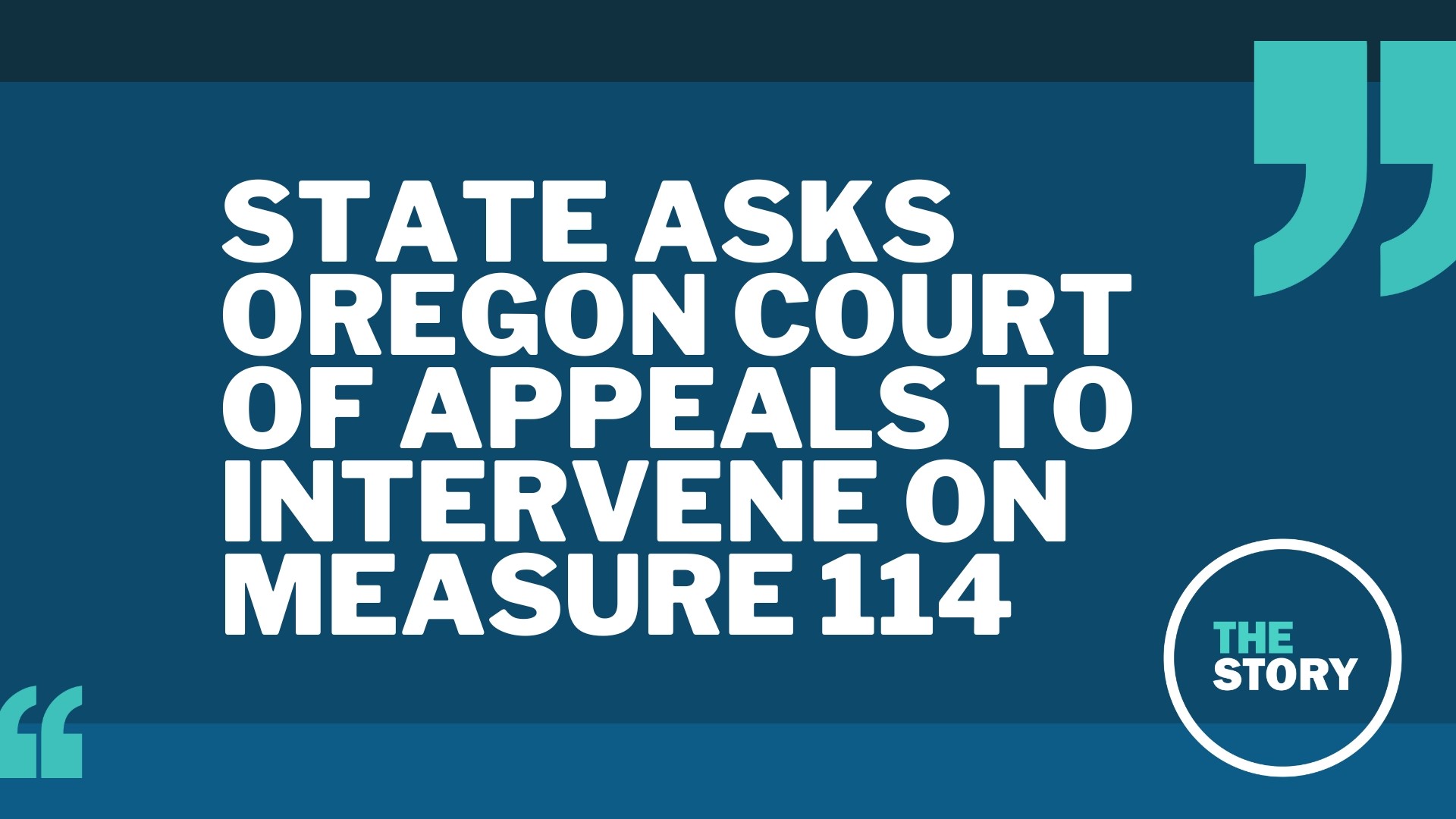 State attorneys have asked the Oregon Court of Appeals to block a ruling that struck down the voter-approved gun control law.