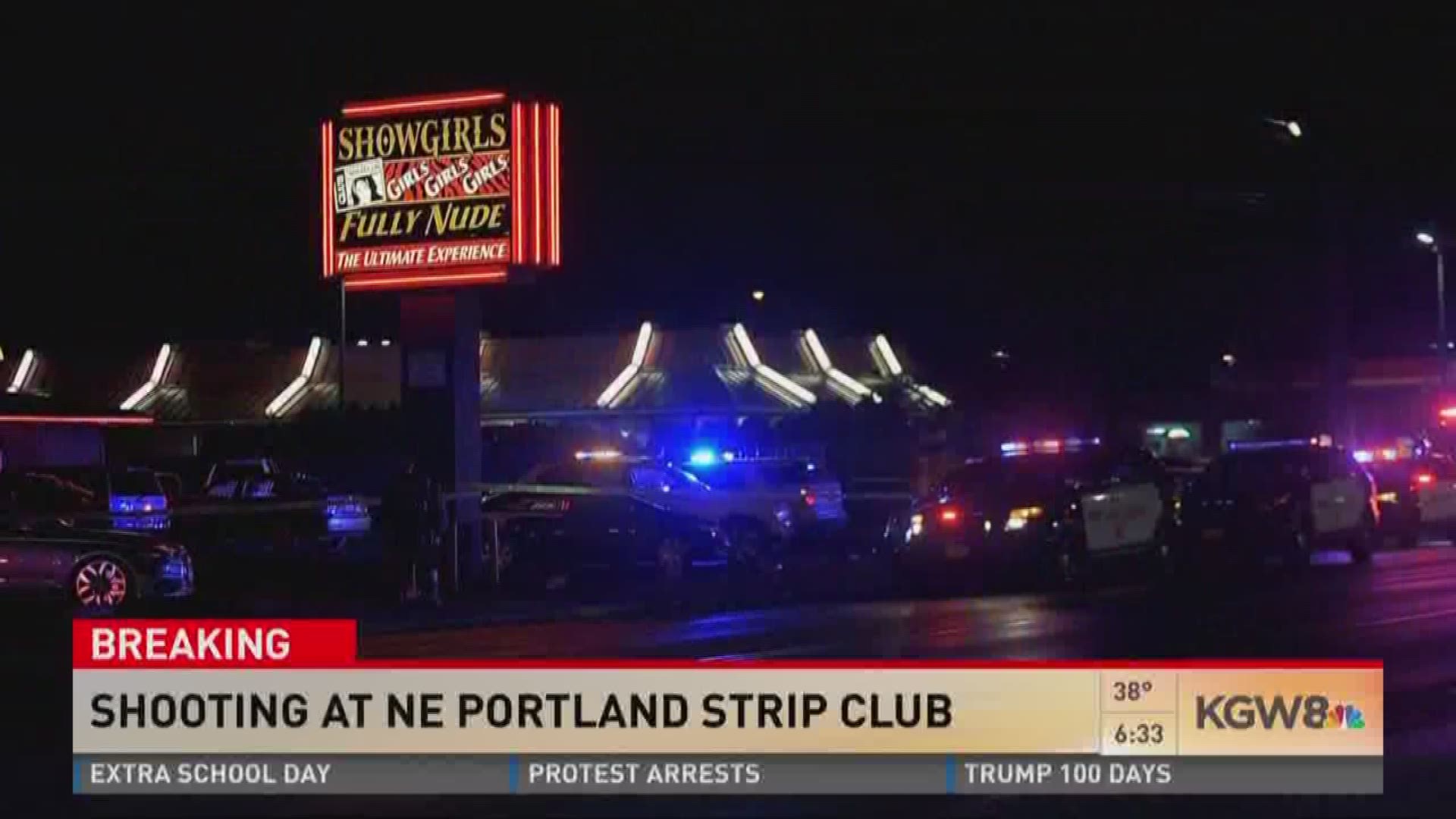 Shooting at NE Portland Strip Club