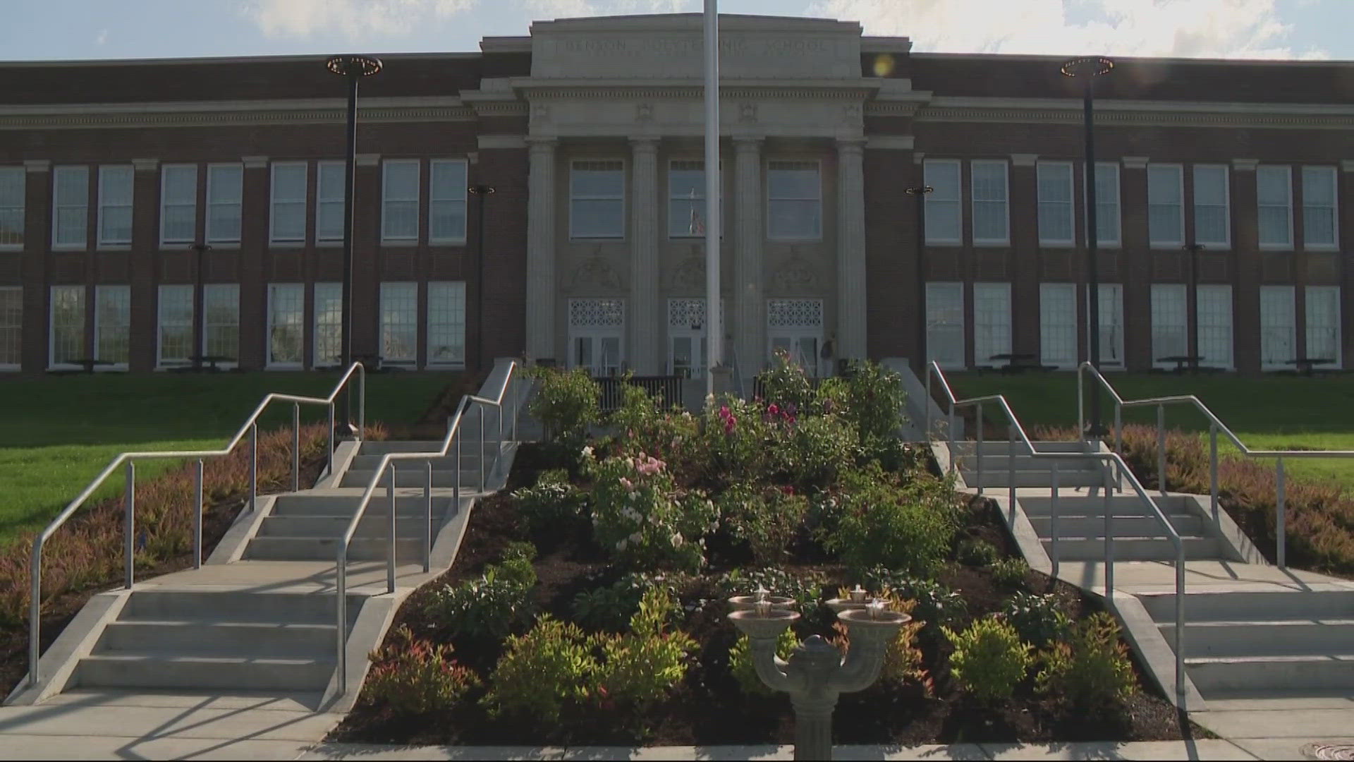 Benson Polytechnic High School's renovation, which includes new equipment and space, was funded largely by 2017 and 2020 school bonds.