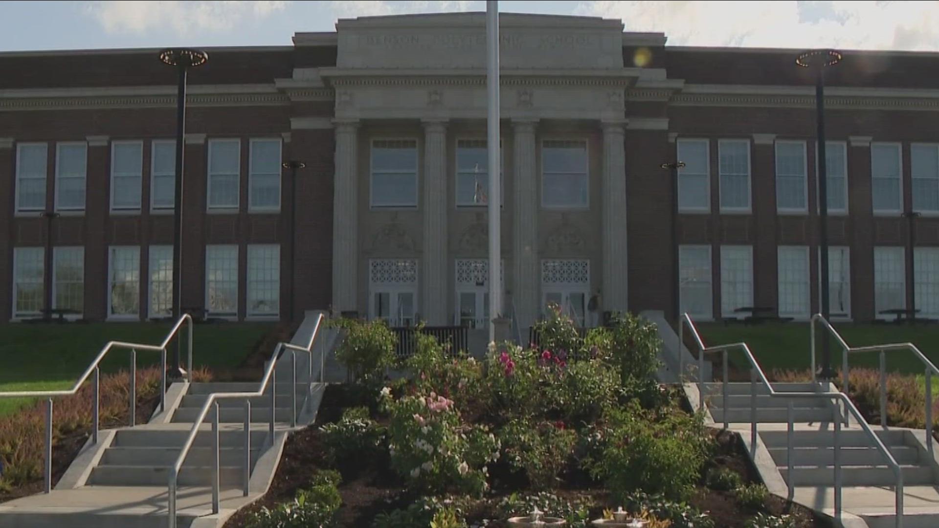 Potential hazmat spill leads to evacuation at Benson High in Northeast Portland