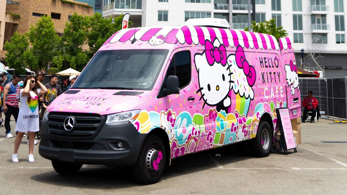 The Hello Kitty Cafe Truck is coming to the Portland area. Here's what to expect