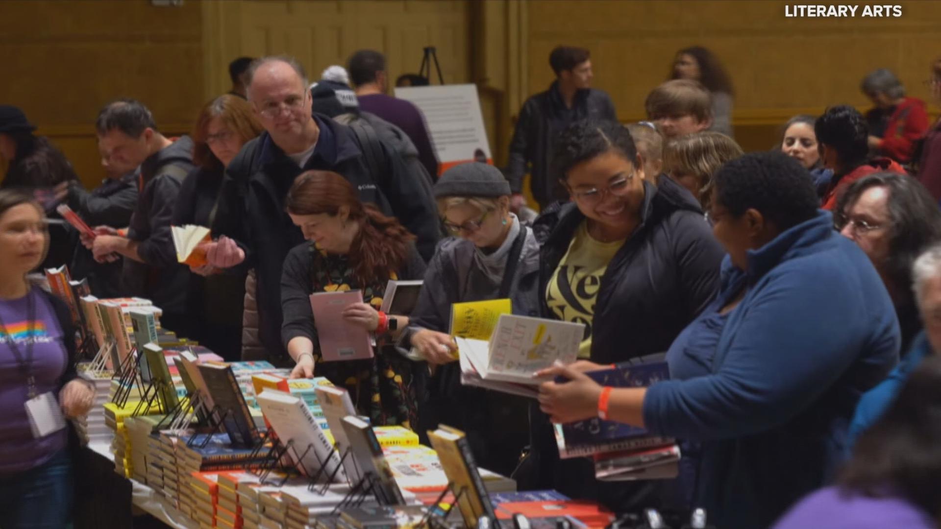 From the Portland Book Festival to an interactive experience featuring the artwork of Vincent Van Gogh, there are plenty of ways to avoid the rain this weekend.