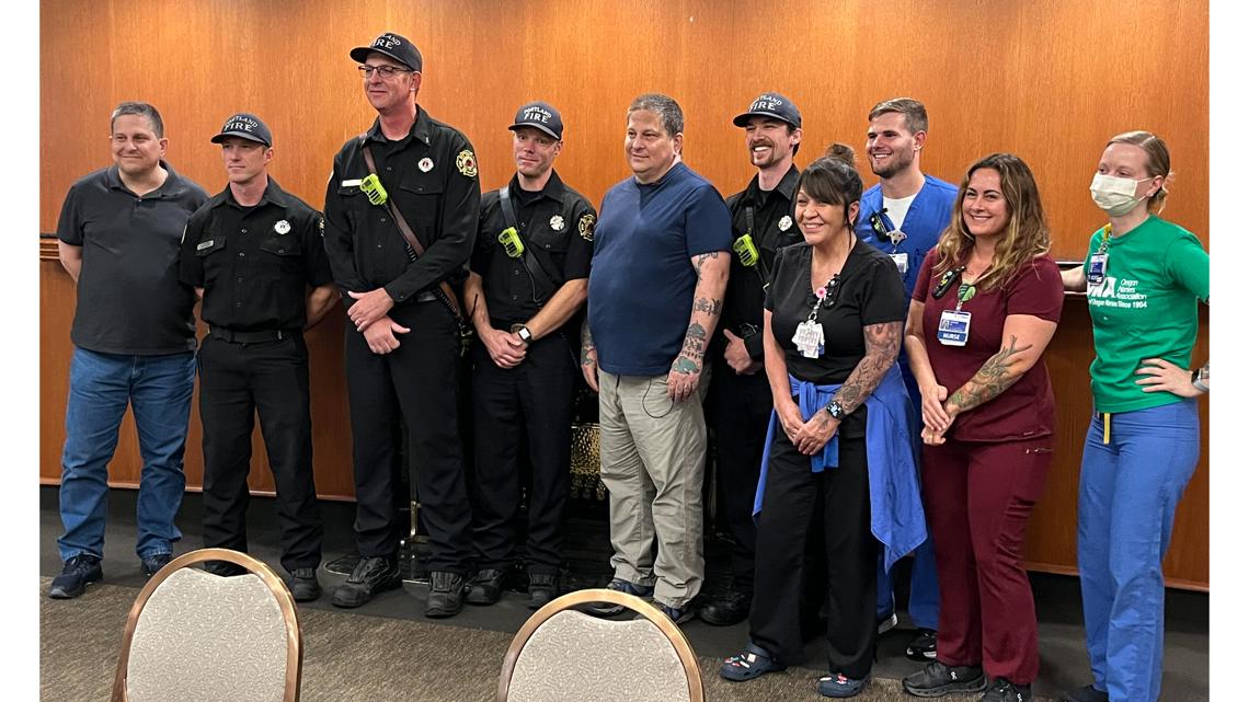 Portland fire crew saves stroke victim's life with hospital dash - Vimarsana News