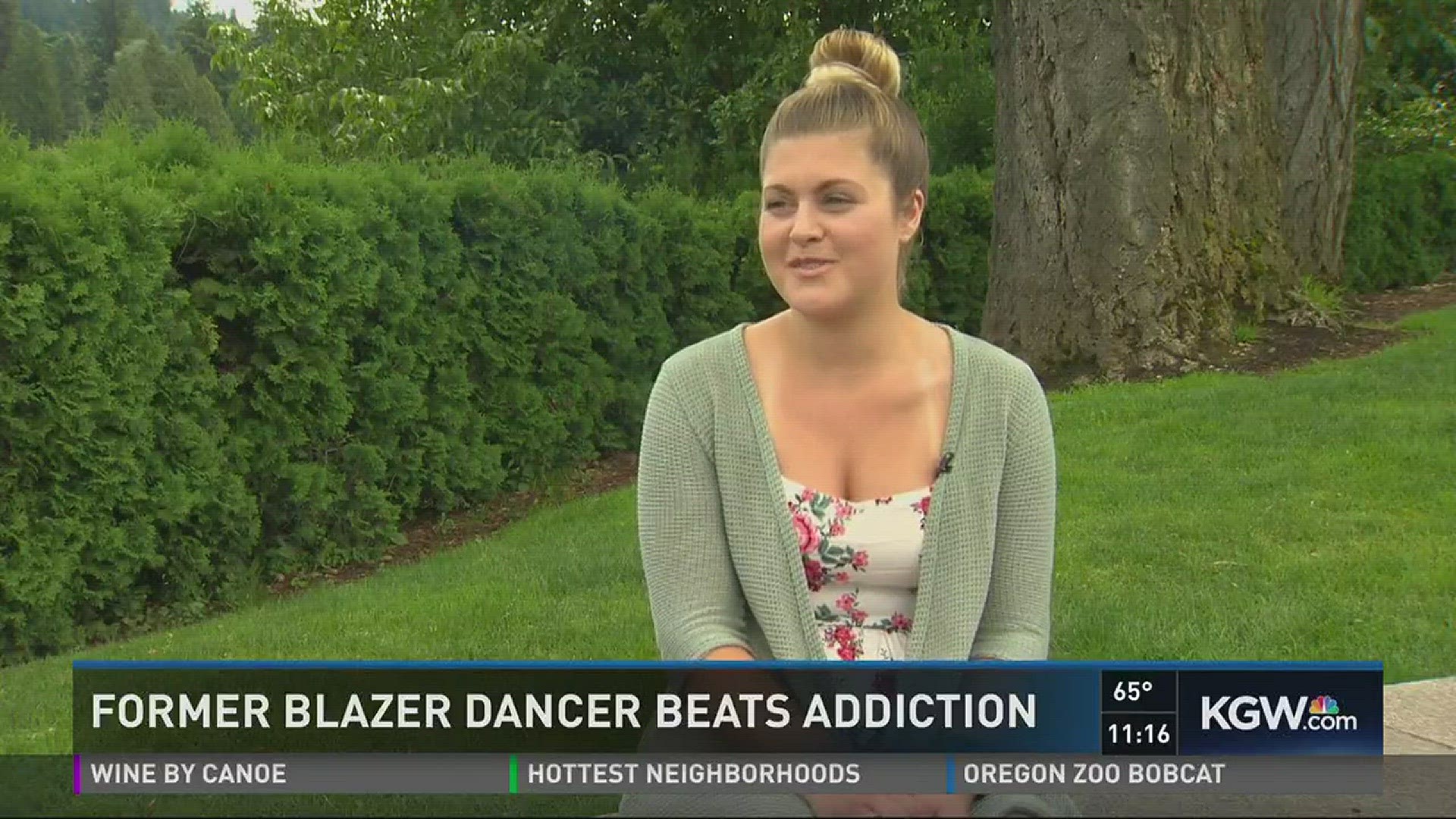 Former Blazer Dancer discusses rehab