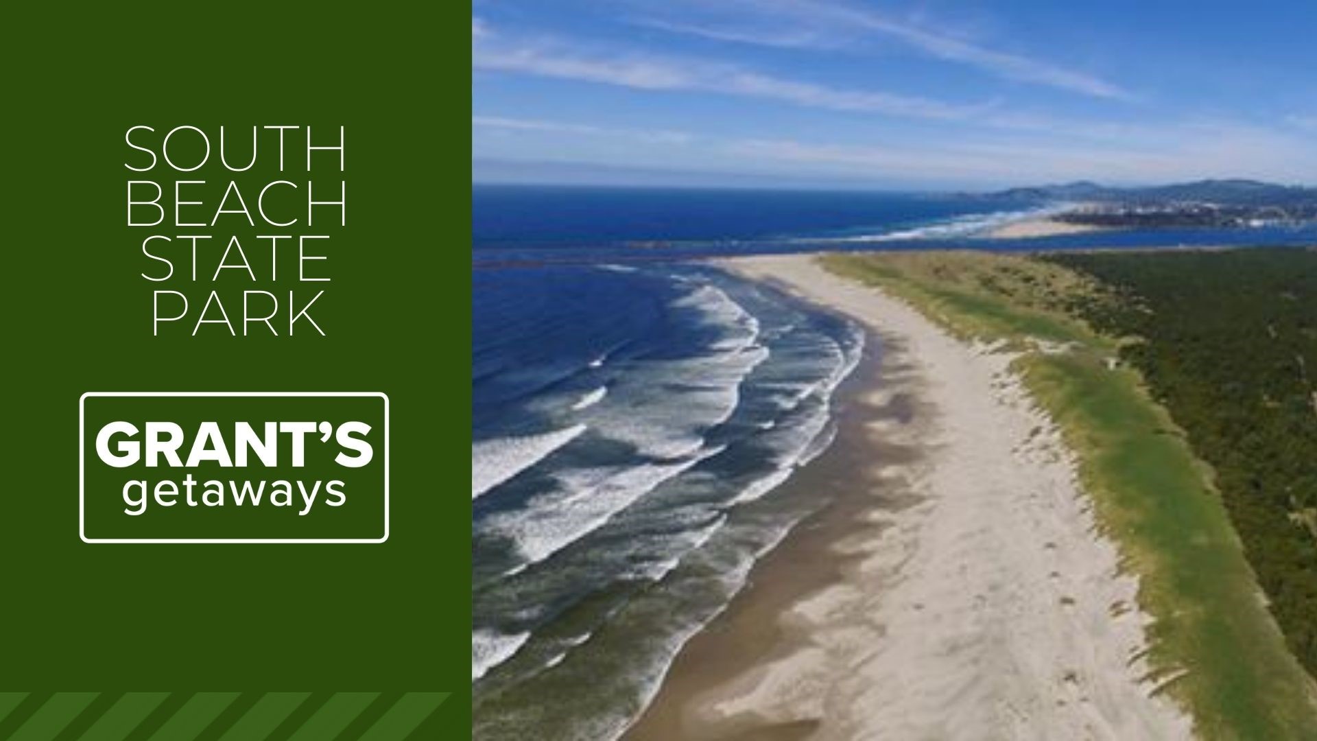 South Beach State Park on the central Oregon Coast offers camping, hiking, paddling and agate hunting.