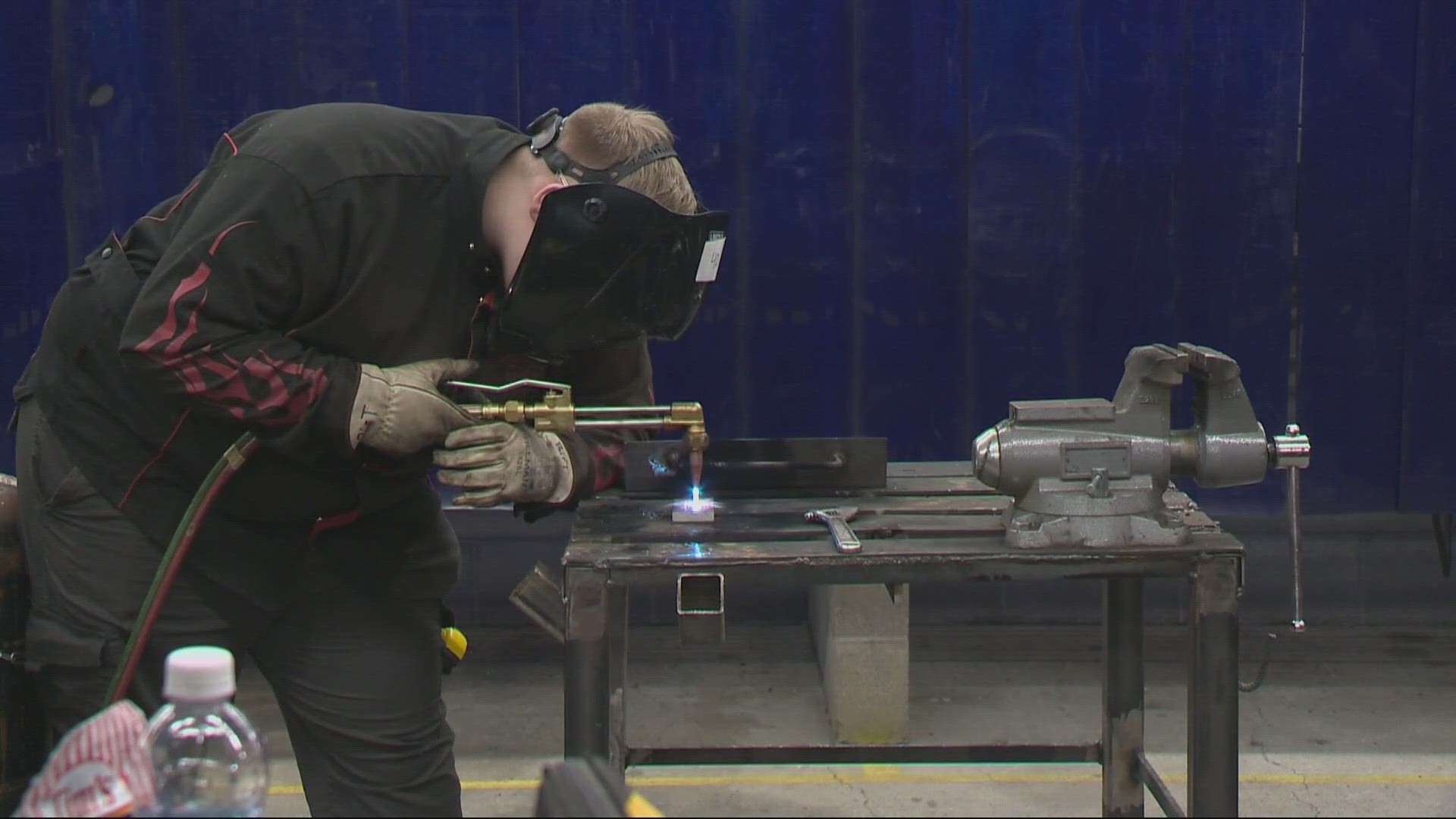 The SkillsUSA regional welding competition for SW Washington high school students was held at Kelso High School on January 31.