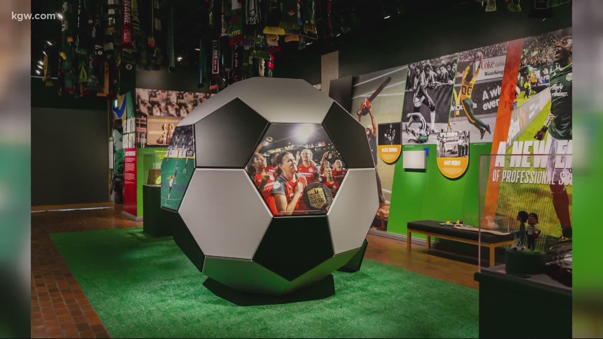 The exhibit is called "We are the Rose City: A History of Soccer in Portland." It opens on Friday, July 24.