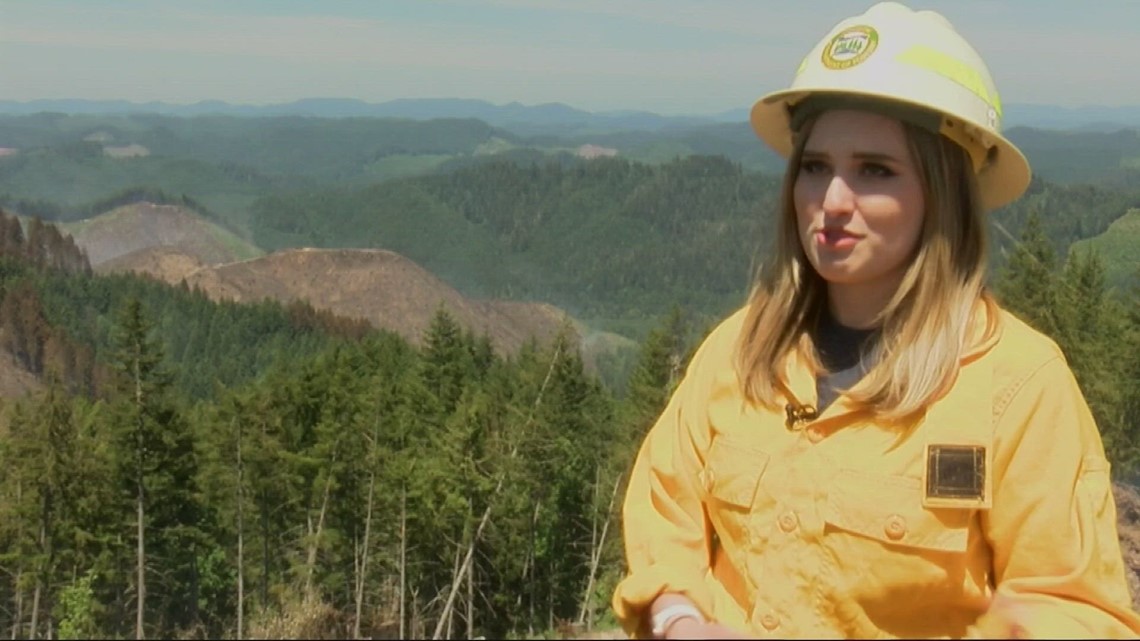 Wildfire burning Southwest of Oregon covering approximately 300