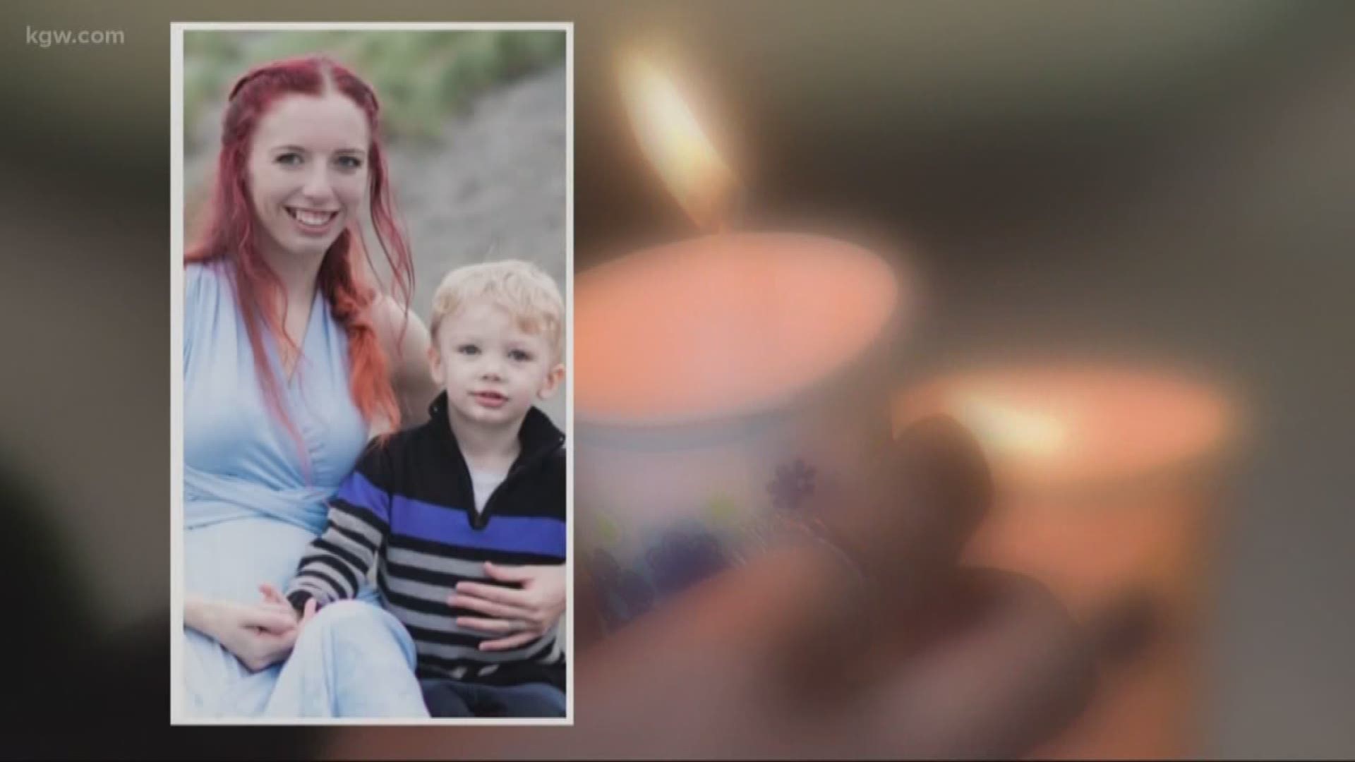Candlelight vigil held for missing Salem mother and 3-year-old son