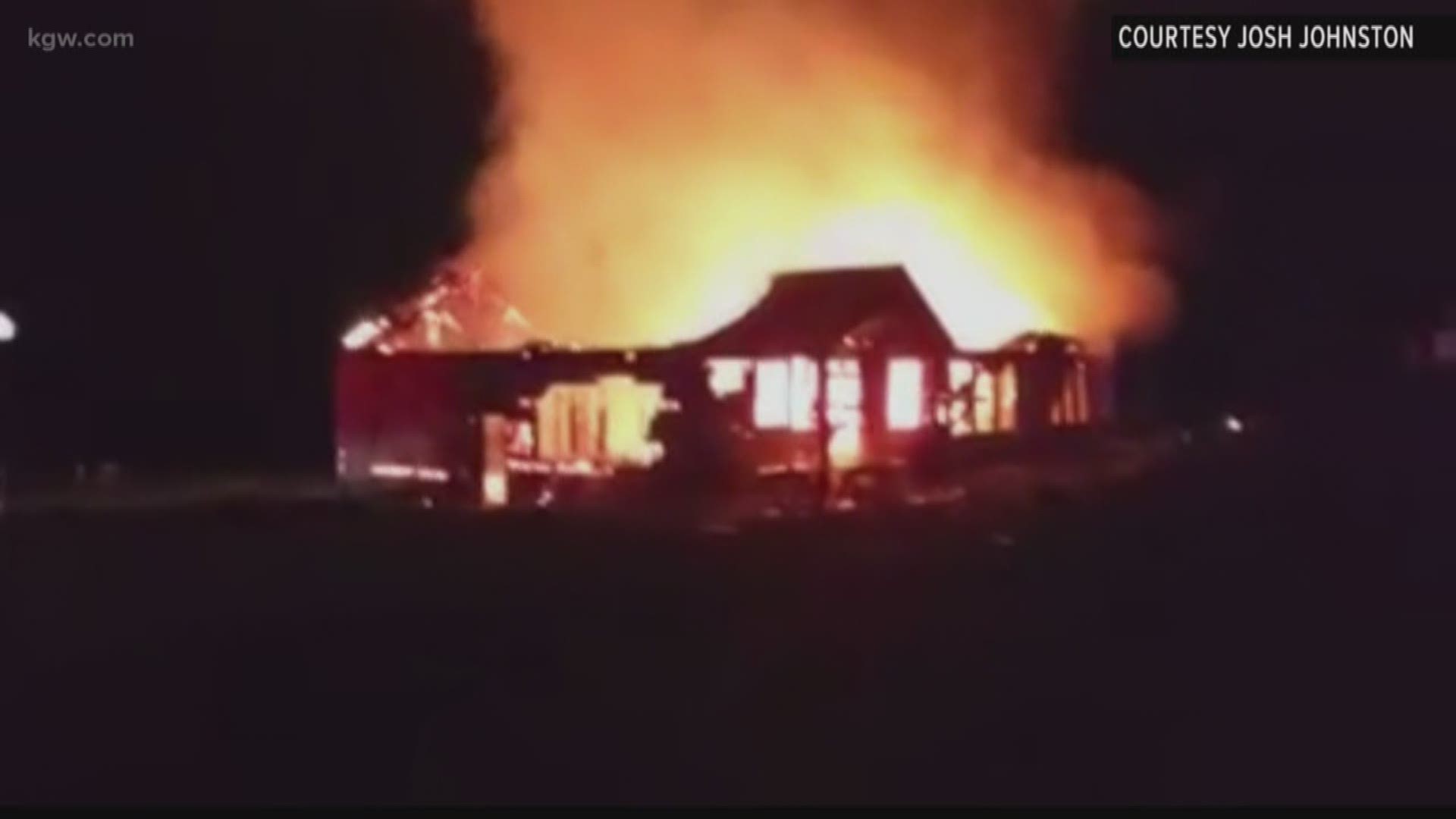 Detectives are investigating a string of arsons at a new development in La Center.