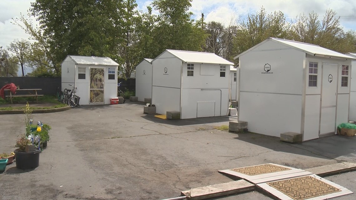Salem opens more 'micro shelters' for the homeless