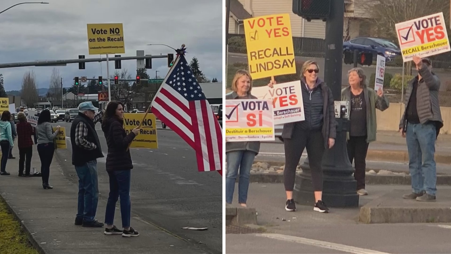 More than 52% of voters opposed recalling Lindsay Berschauer and about 48% of voters were in favor of the recall, according to the Yamhill County Election Office.