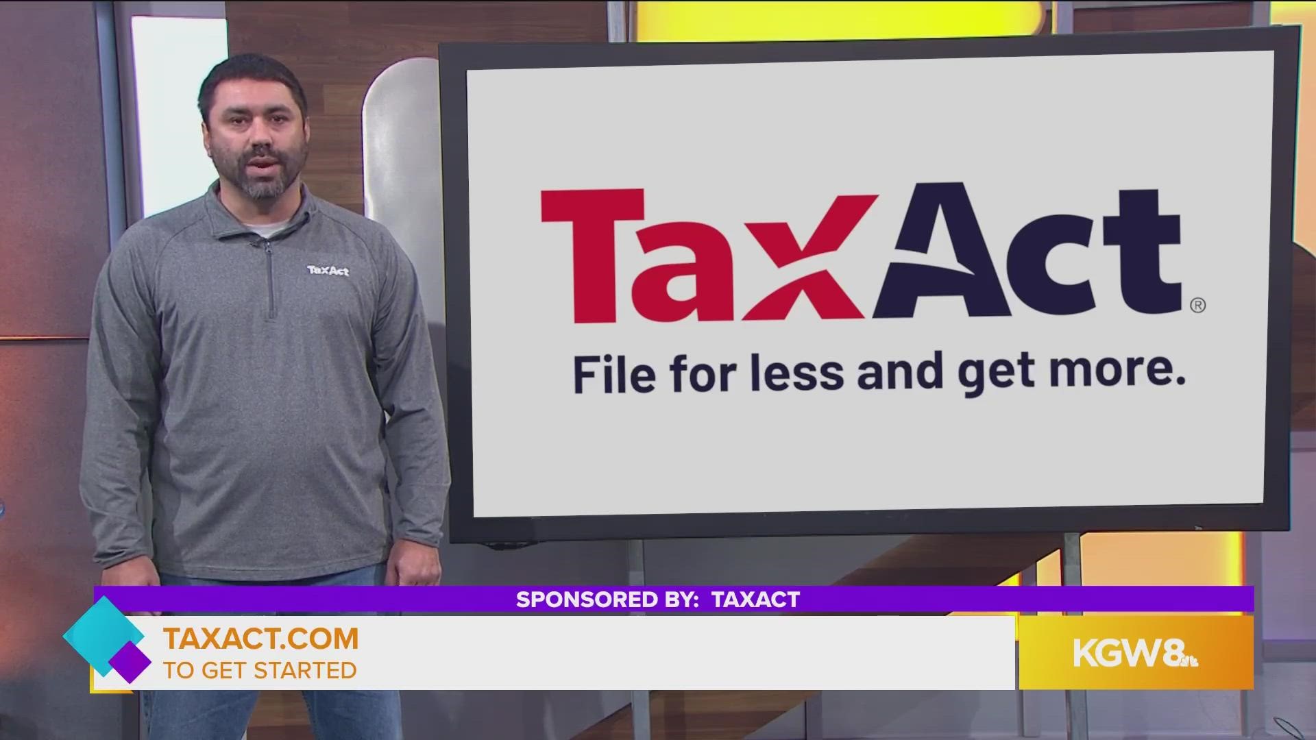 This segment is sponsored by TaxAct