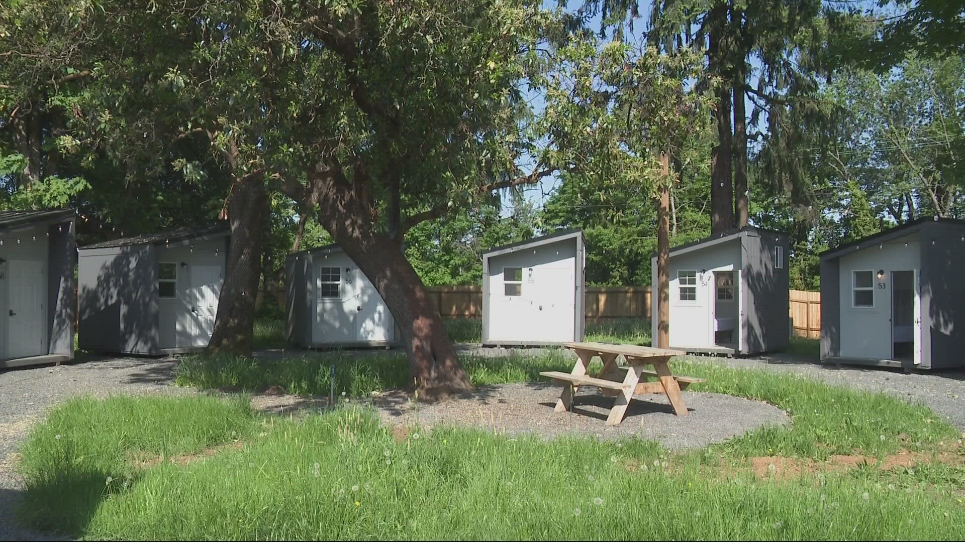 Portland's latest city-sanctioned site in North Portland opened in May, housing nearly 70 residents.