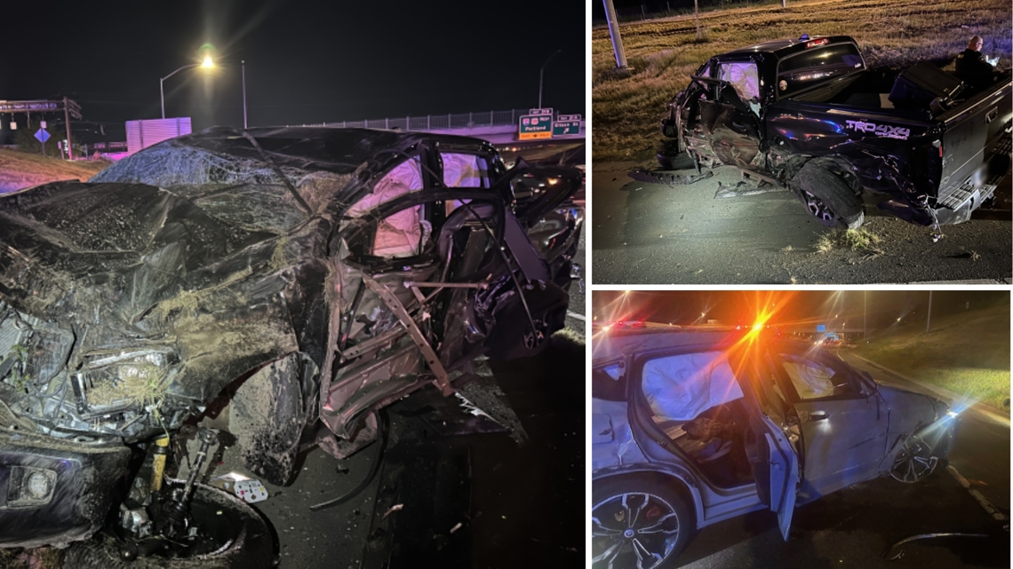 Deputies arrested Casey Padula, 30, after he crashed into a pickup truck near Southeast Stark Street.