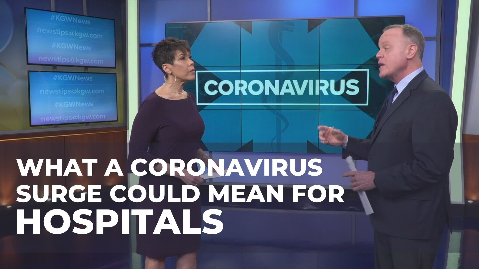 Health officials are concerned that a significant surge in coronavirus cases could overwhelm the health care system. Pat Dooris explains the numbers you should know.