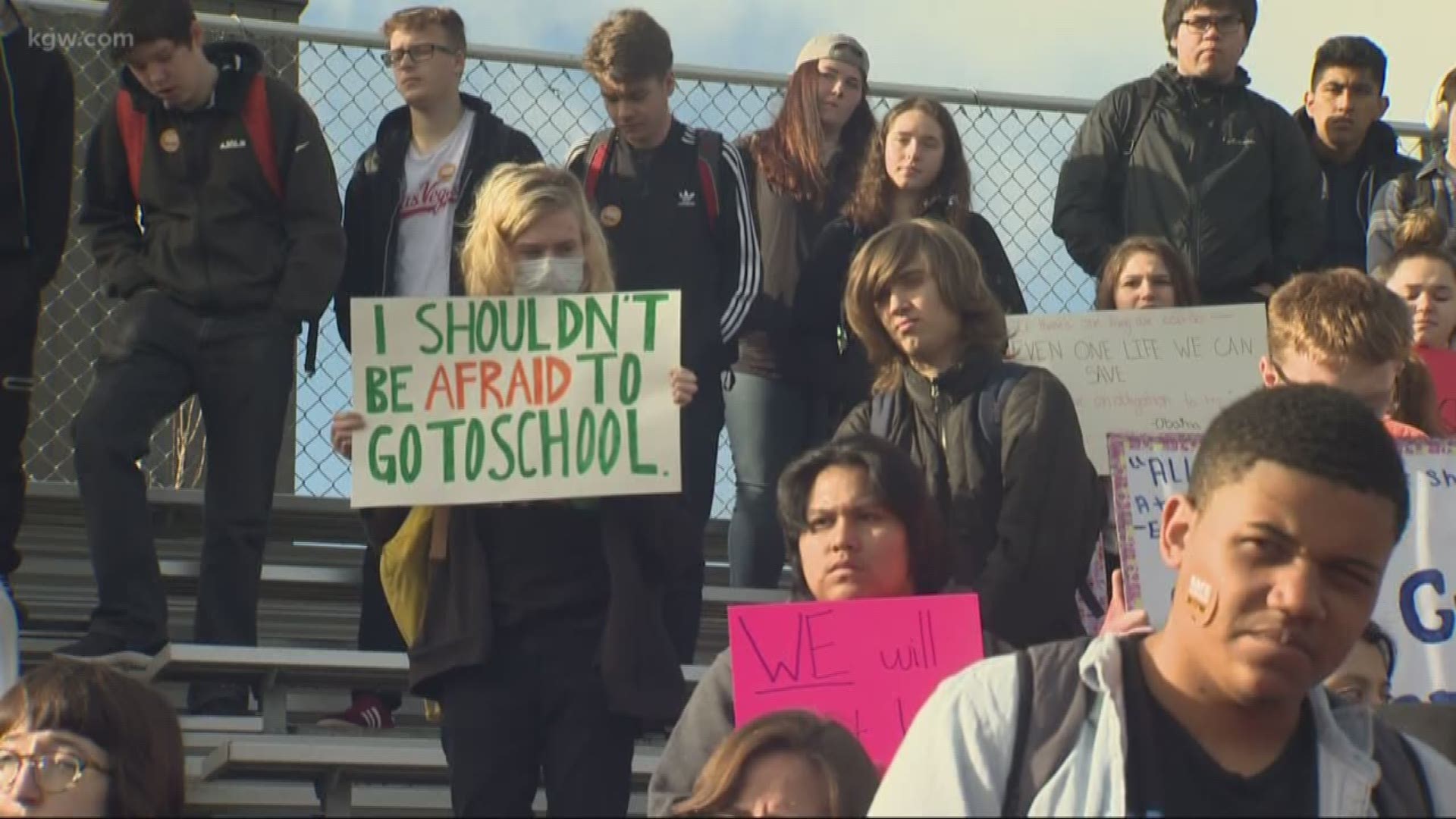 Parents are suing Portland Public Schools for “attacking opponents of gun control.”