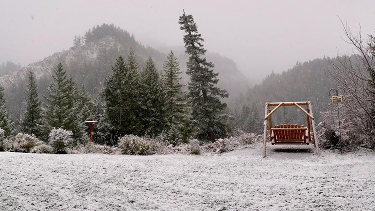 PHOTOS: Snow in Clark County, Columbia Gorge