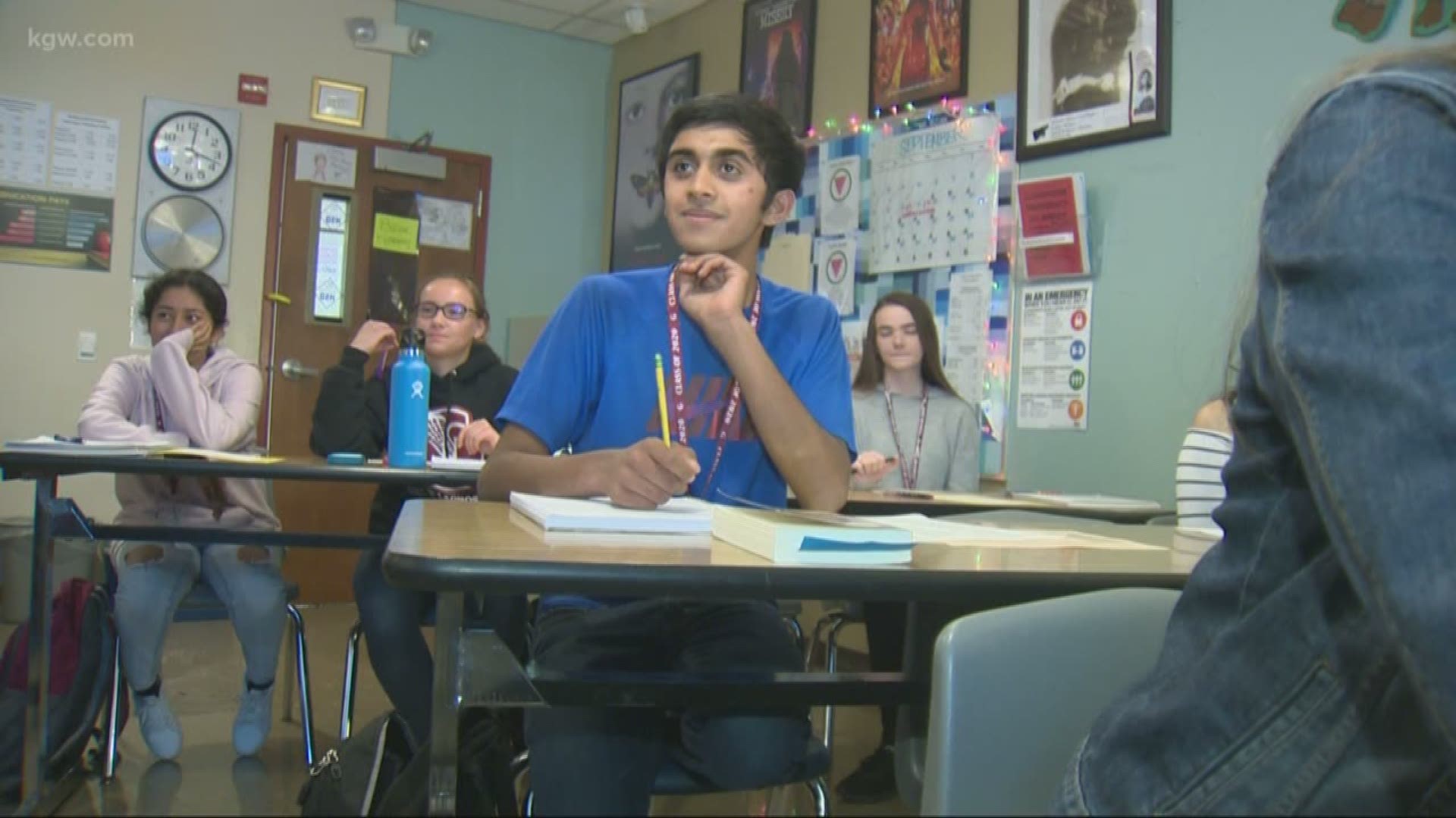 A students at Glencoe High School not only aced his SAT, but the ACT as well.