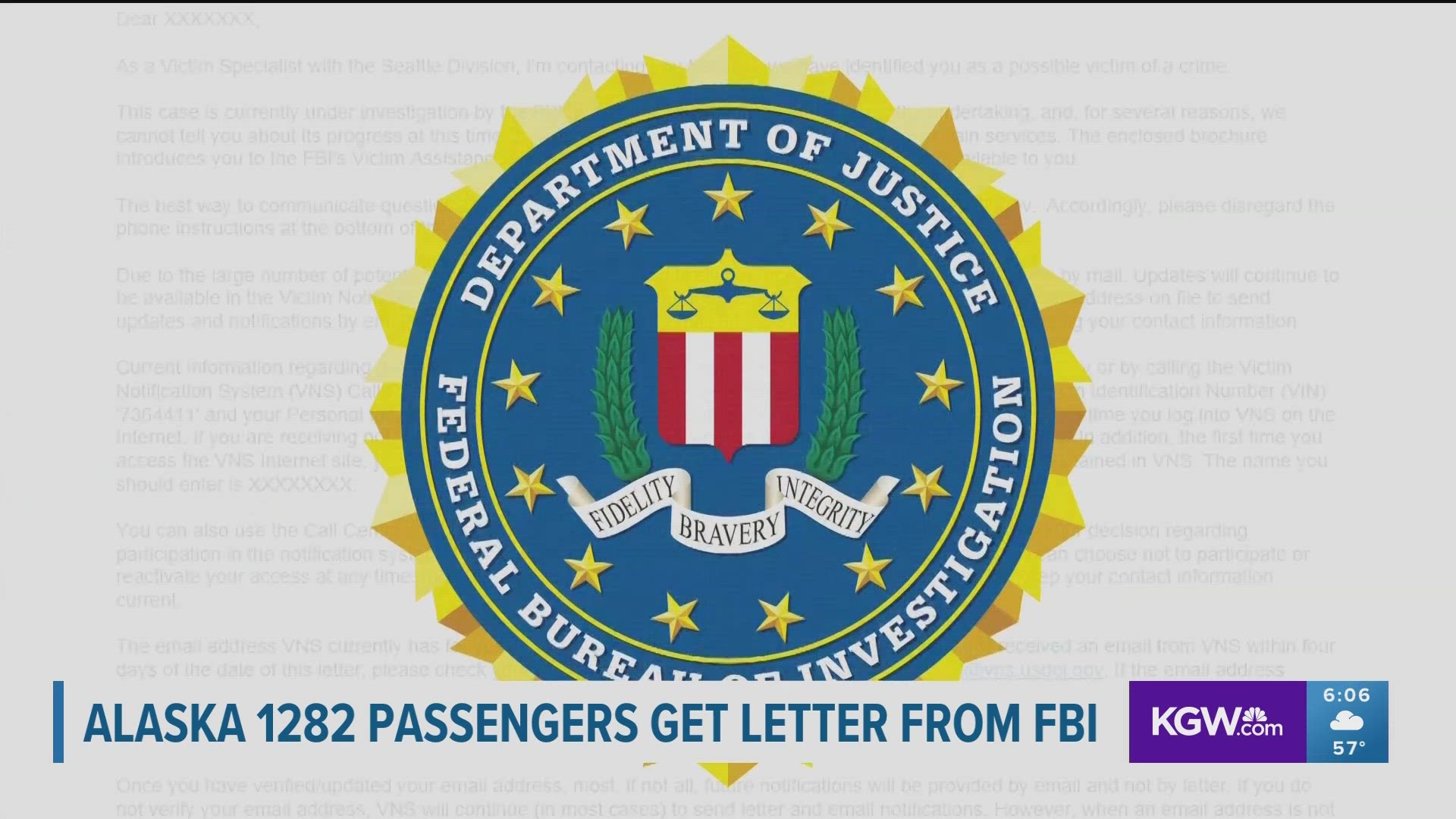 The FBI sent a letter to the passengers that the incident is currently under a federal criminal investigation, with some local passengers wary.