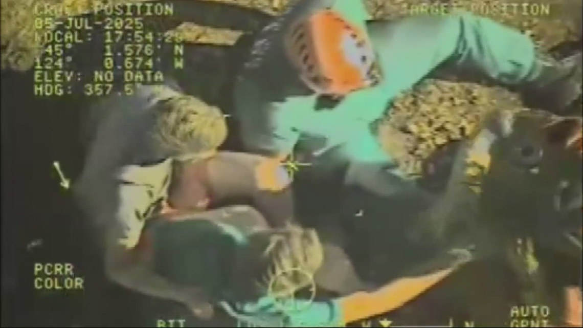 Coast Guard rescues 2 teens trapped on God's Thumb cliff face near Lincoln City